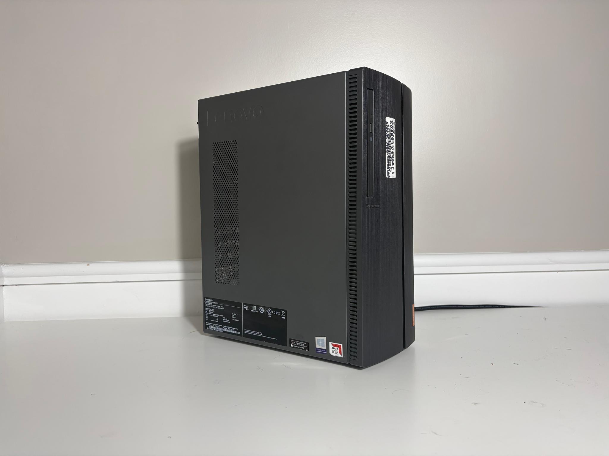 Lenovo IdeaCenter Budget PC - Ryzen 3 2200G, RX 550 2GB, 16GB DDR4, 128GB SSD