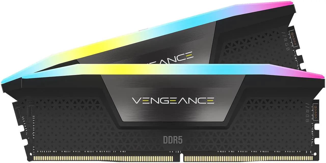 CORSAIR Vengeance RGB 32GB (2 x 16GB) 6400 CL36 DDR5 Desktop RAM