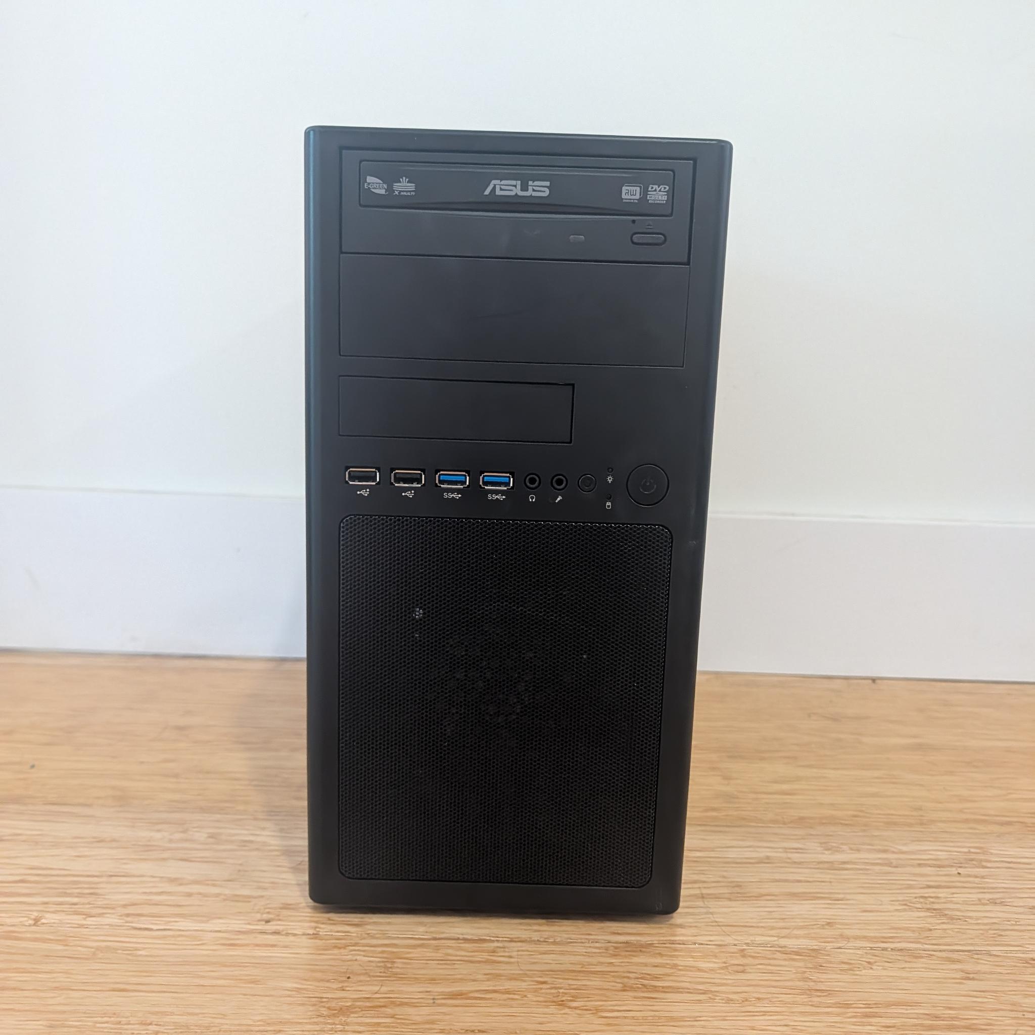 MATX Black PC Case
