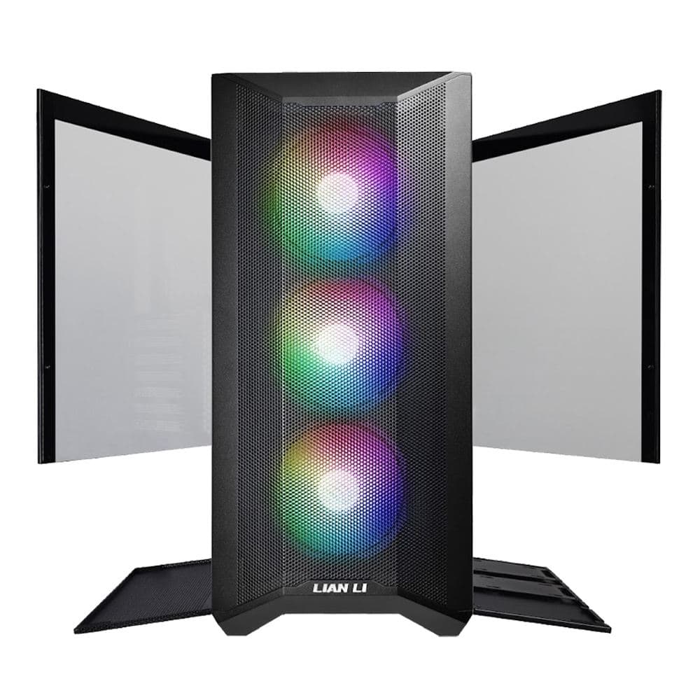 AMD Ryzen 7 8700F 32GB DDR5 RAM 1TB NVMe SSD GeForce RTX 3060 12GB Lian Li Lancool II AM5 Gaming PC