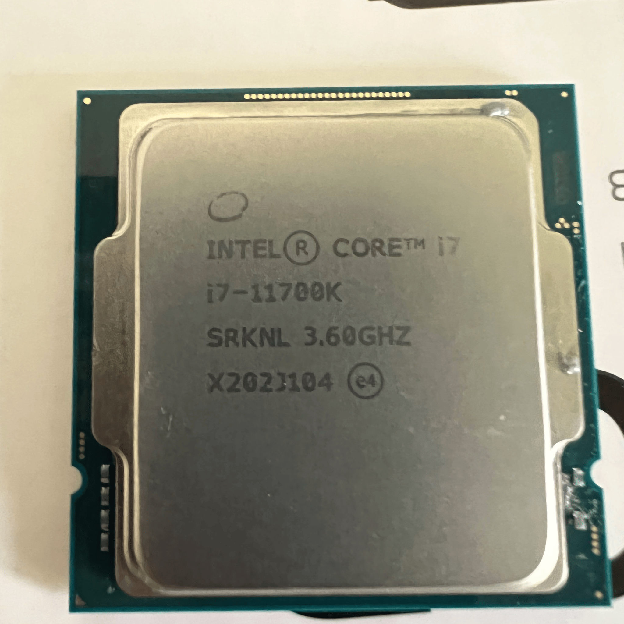 Intel I7-11700k 