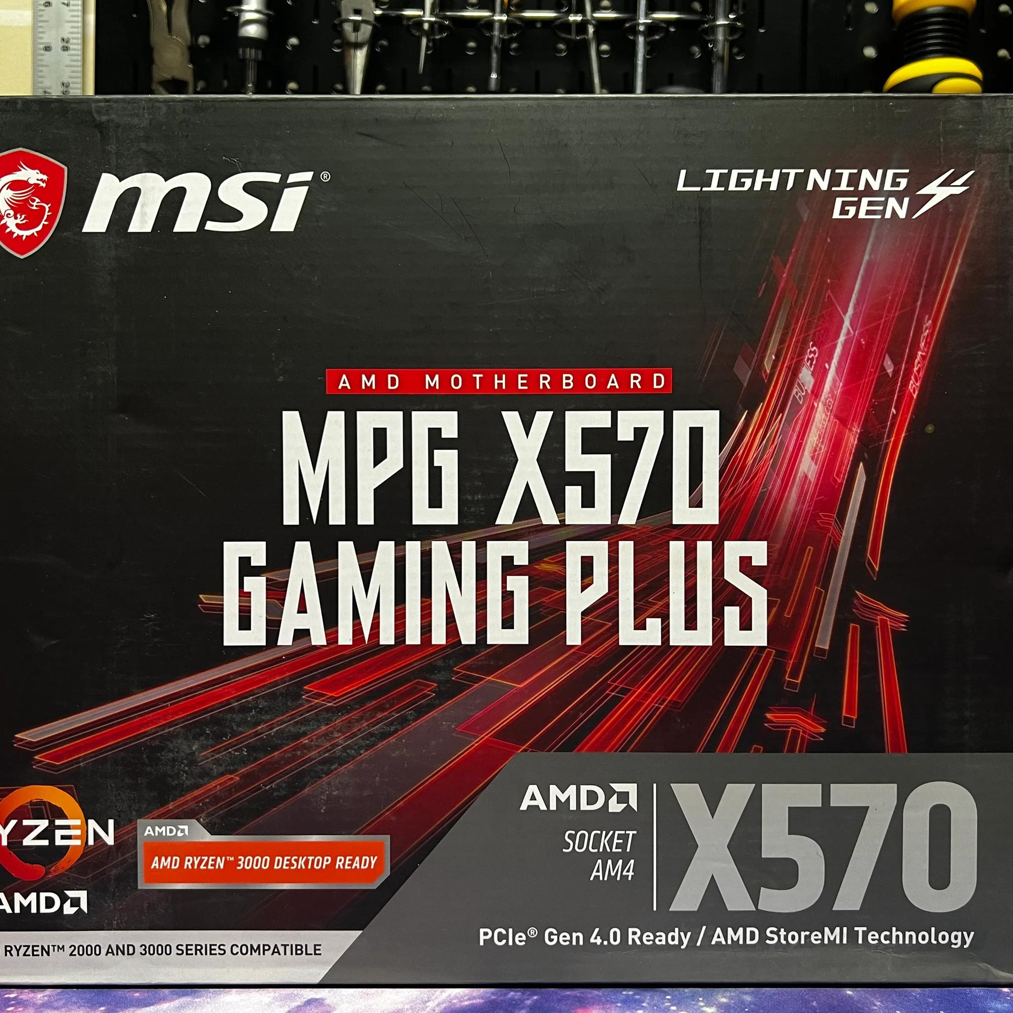 **Brand New** MSI MPG X570 GAMING PLUS ATX AM4 Motherboard
