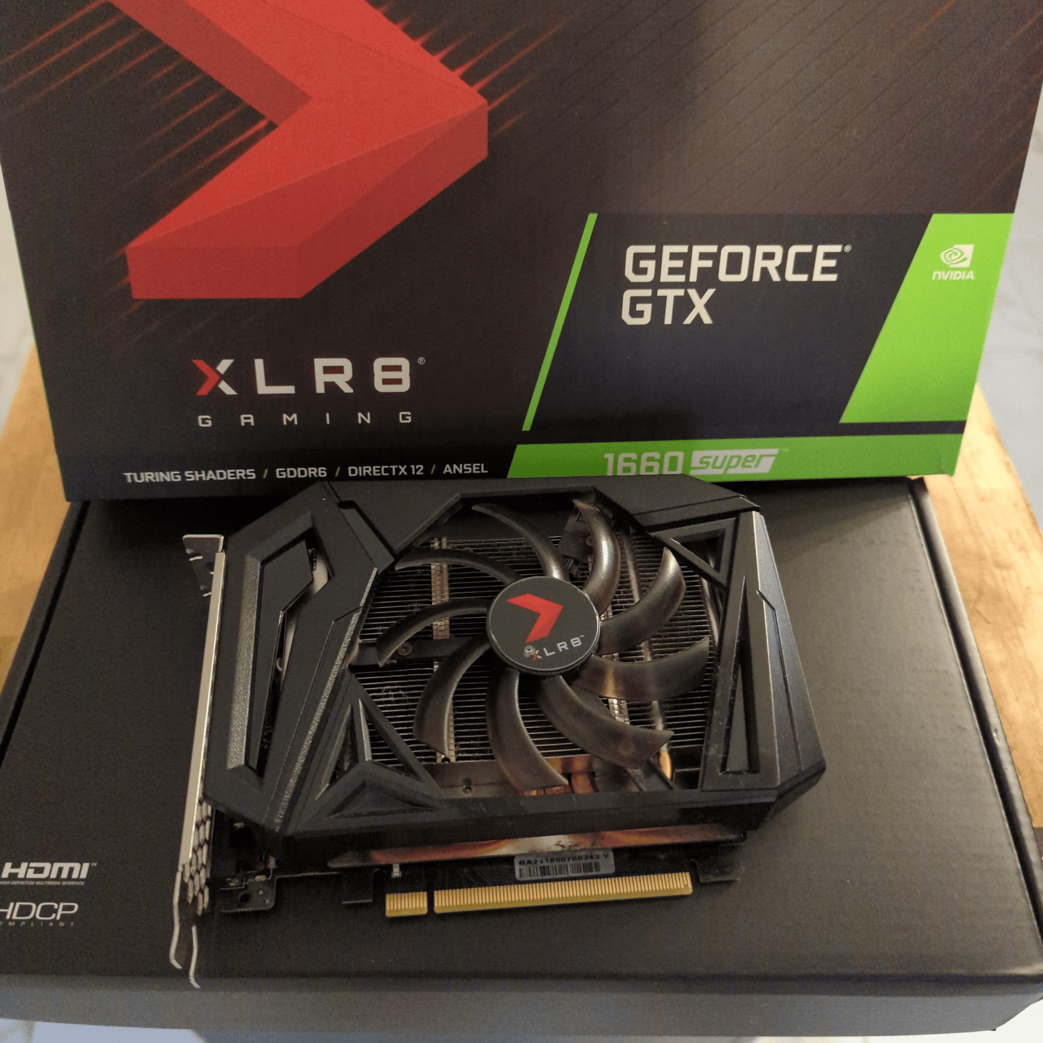 Pny XLR GTX 1660 Super OC