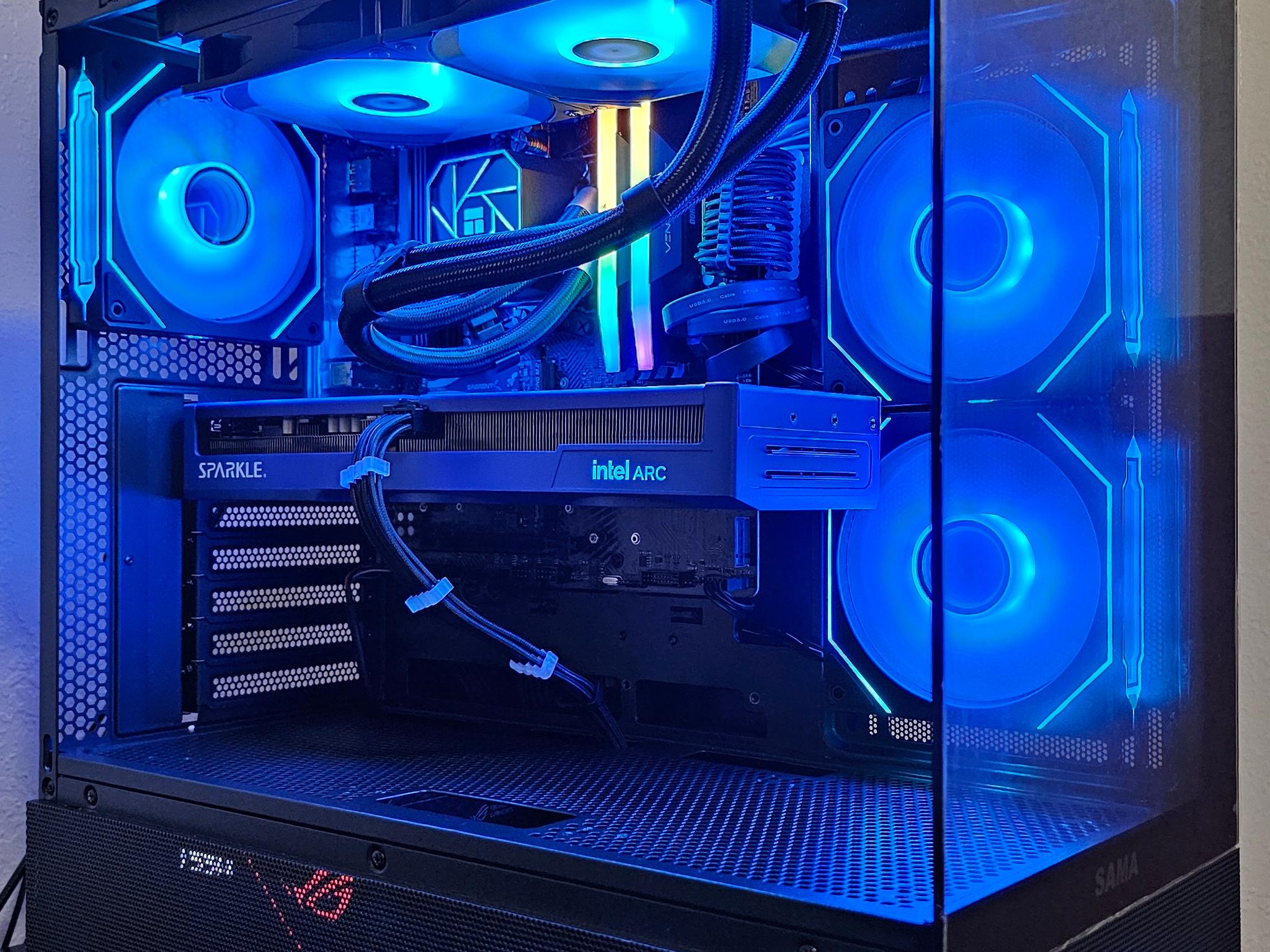 ARC B580 (beats rtx 4060) - Ryzen 5 9600X - 16GB DDR5 - 1TB SSD - 1080P-1440P GAMING PC