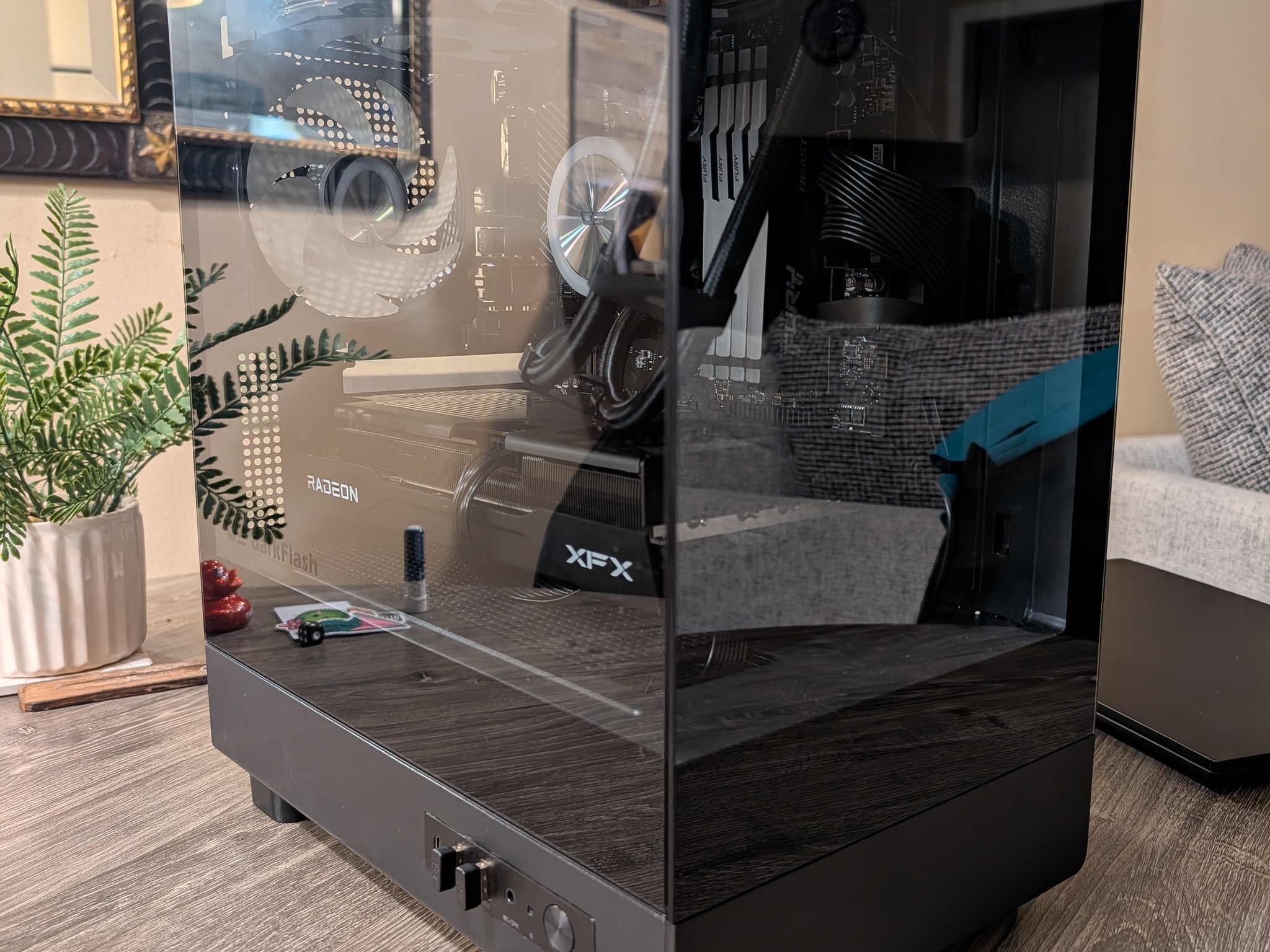⚡ DarkFlash AM5 Build ⚡9060 XT 16GB + 9600x