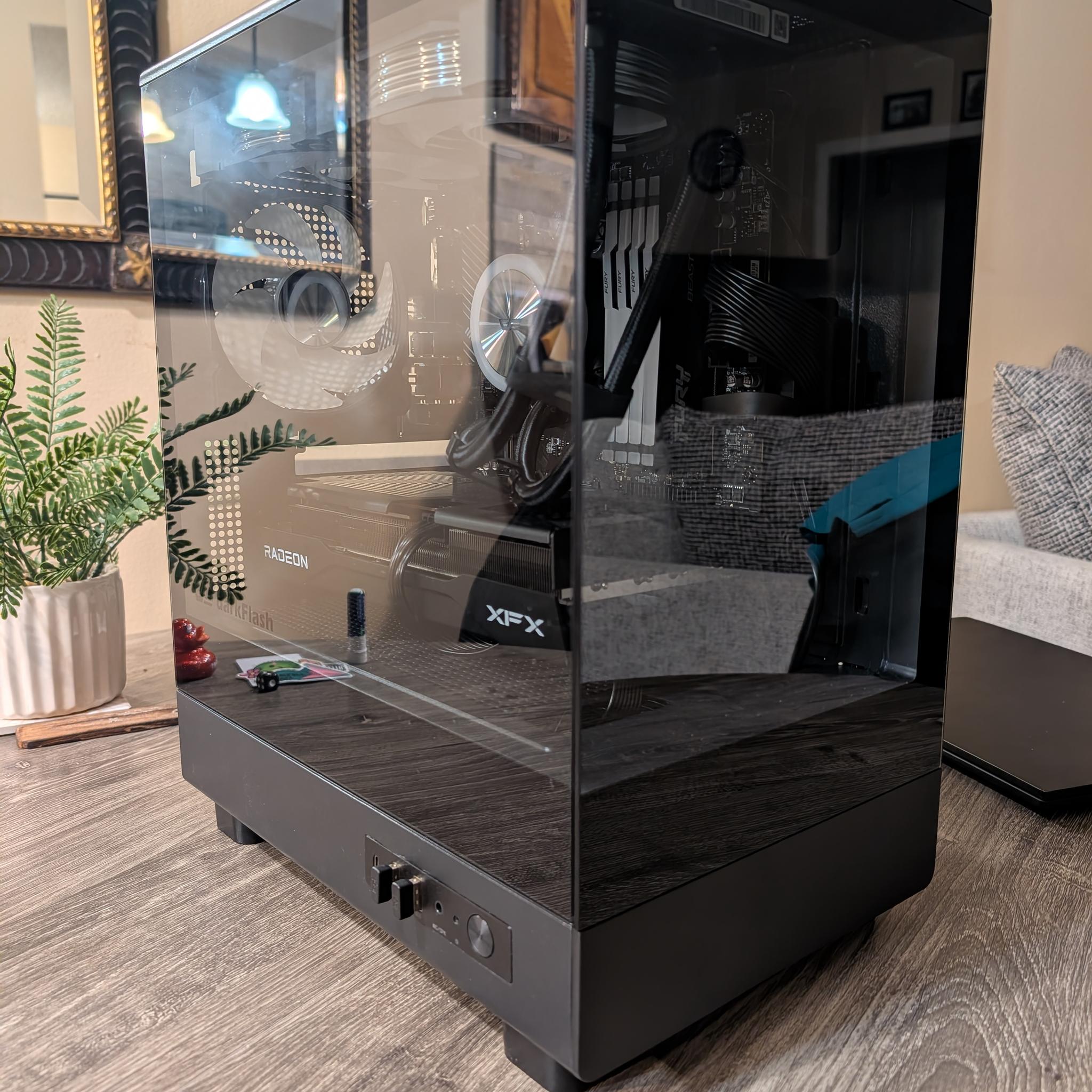 ⚡ DarkFlash AM5 Build ⚡9060 XT 16GB | 9600x | 32 GB DDR5 6000Mhz CL30| 1 TB | 750w PSU