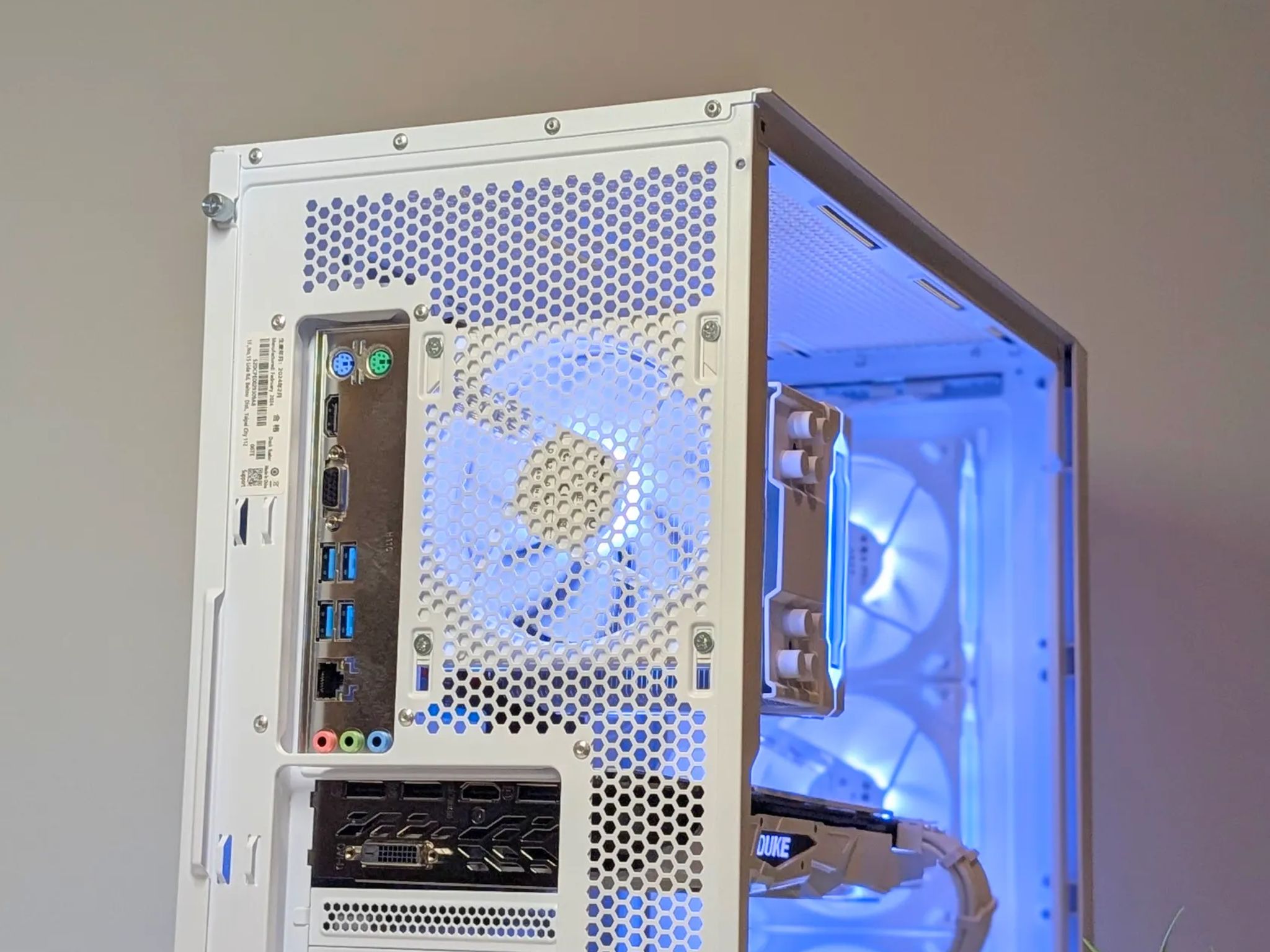 BUDGET 1080P BEAST | ARGB | 16GB RAM | RYZEN 5 | 1TB NVME SSD | GTX 1080 | WIN 11 | WHITE CUSTOM PC