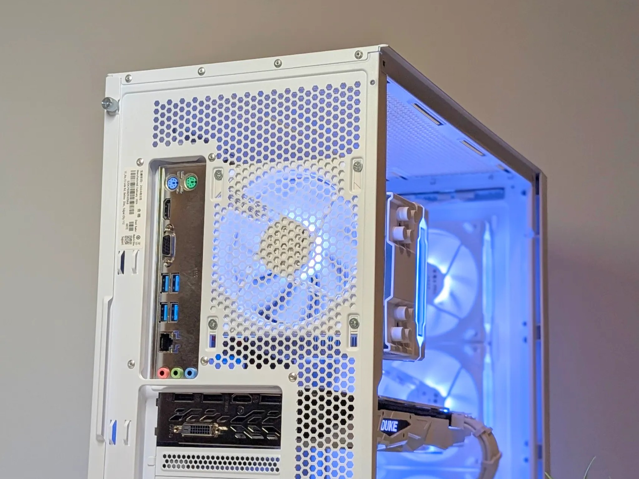 BUDGET 1080P BEAST | ARGB | 16GB RAM | RYZEN 5 | 1TB NVME SSD | GTX 1080 | WIN 11 | WHITE CUSTOM PC