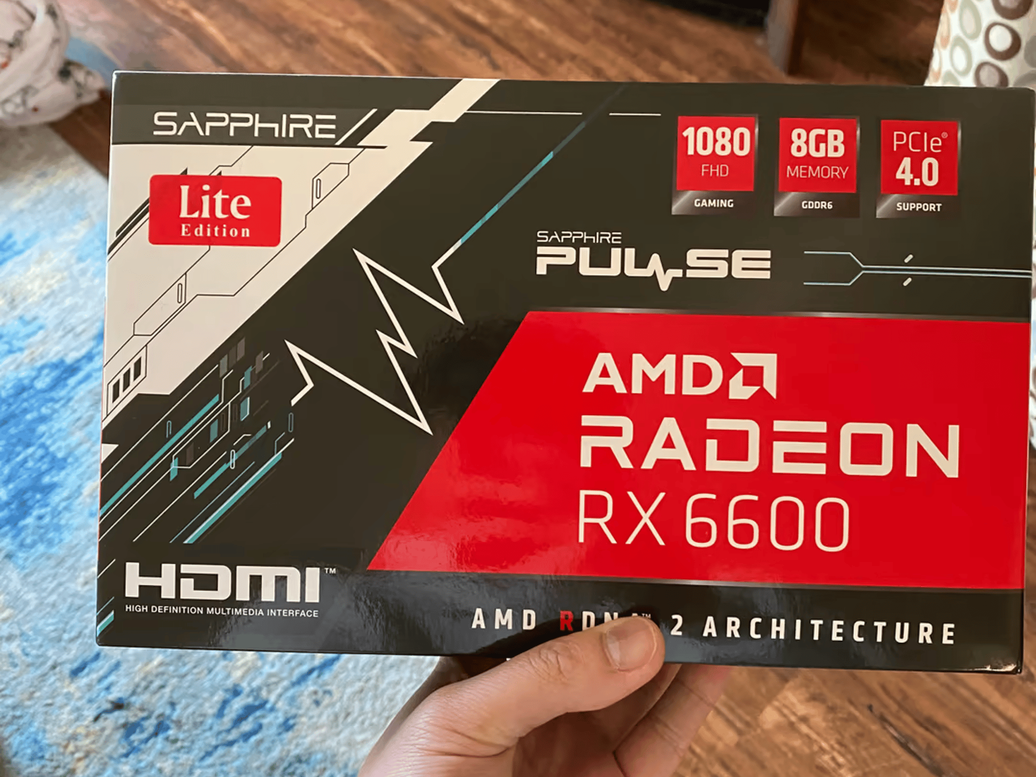 Sapphire Radeon RX 6600 Pulse Lite Edition