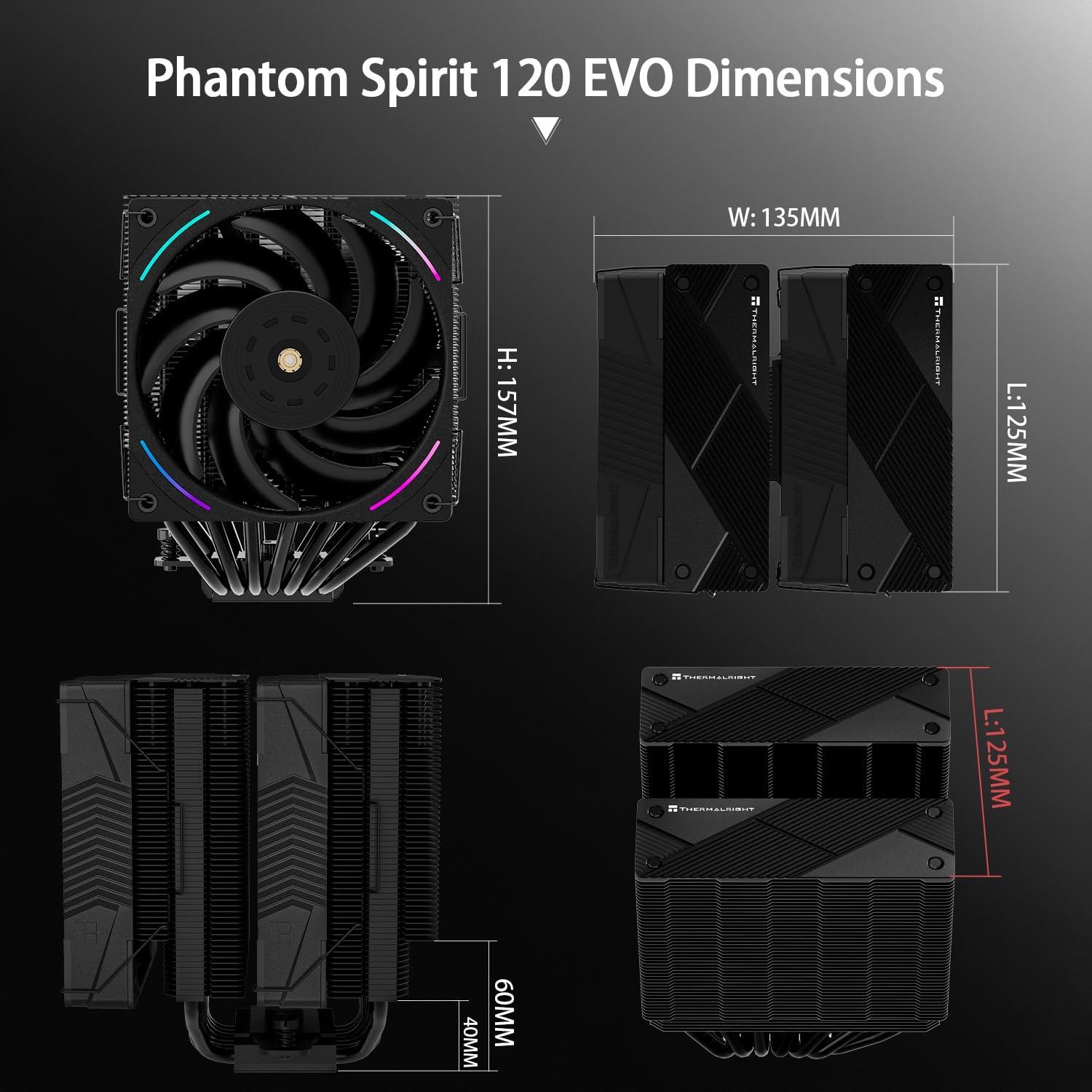 Thermalright Phantom Spirit 120 EVO ARGB Air Cooler