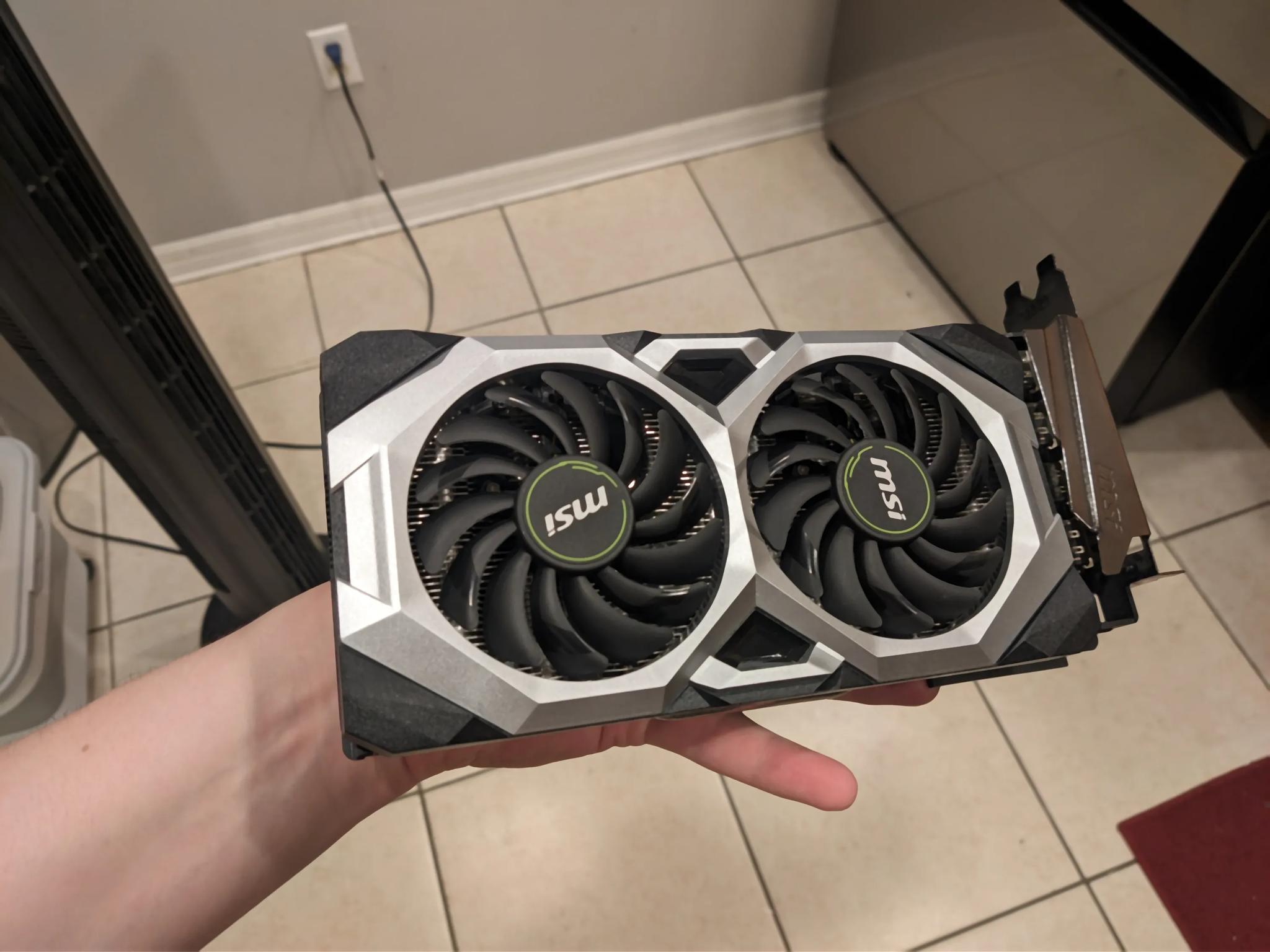 Msi dual fan Nvidia 2070S excellent condition