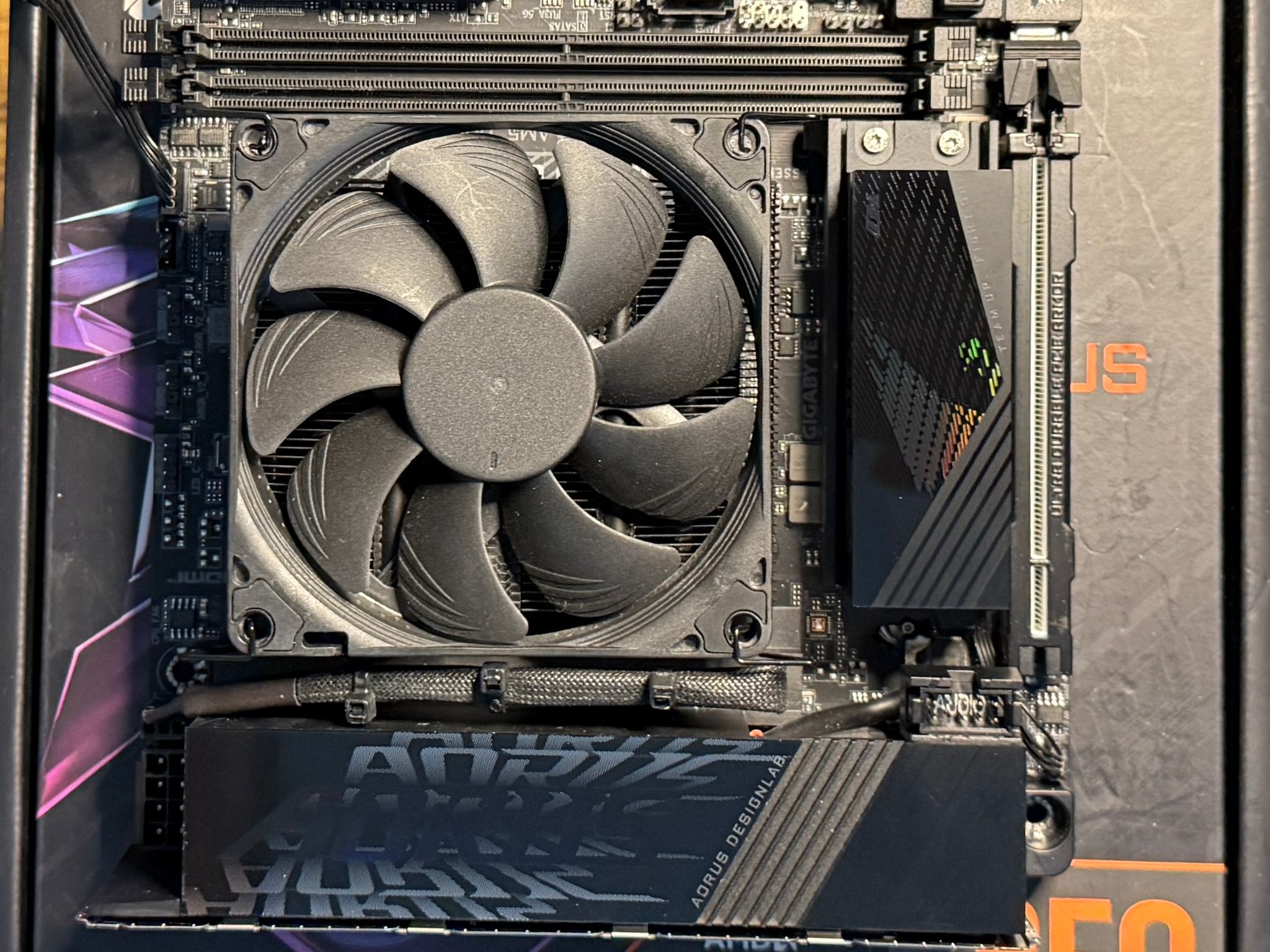 Aorus B850-I 2.5gb Nic Wifi-7, Ryzen 7600X, 32GB DRR5 6000 CL30, and 1TB NVME Bundle