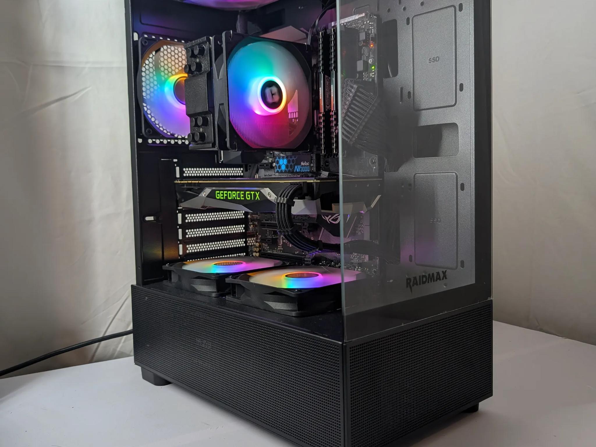 GTX 1080 Gaming PC – i7 7700K | 32GB DDR4 | 1TB NVMe | New RGB Case