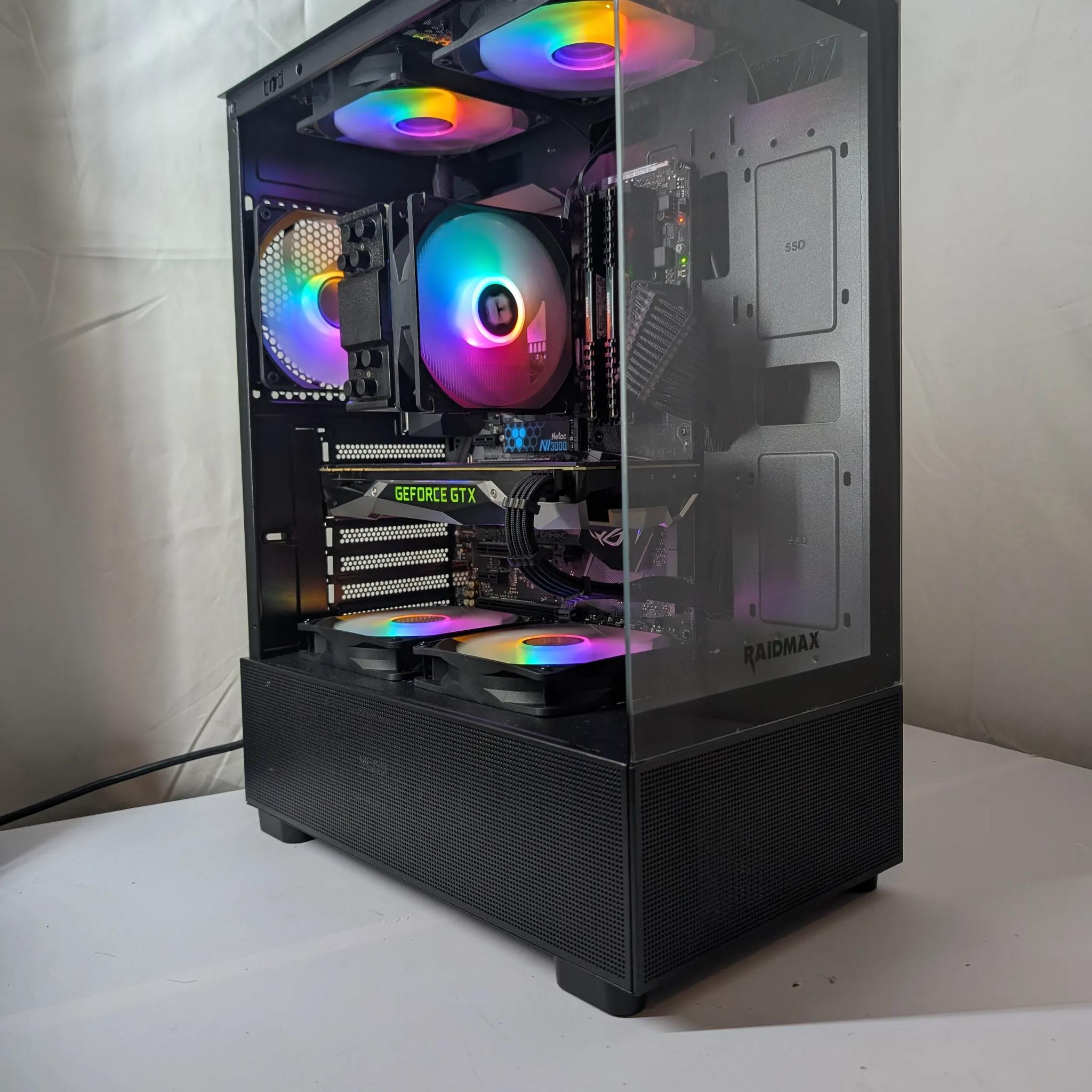 GTX 1080 Gaming PC – i7 7700K | 32GB DDR4 | 1TB NVMe | New RGB Case