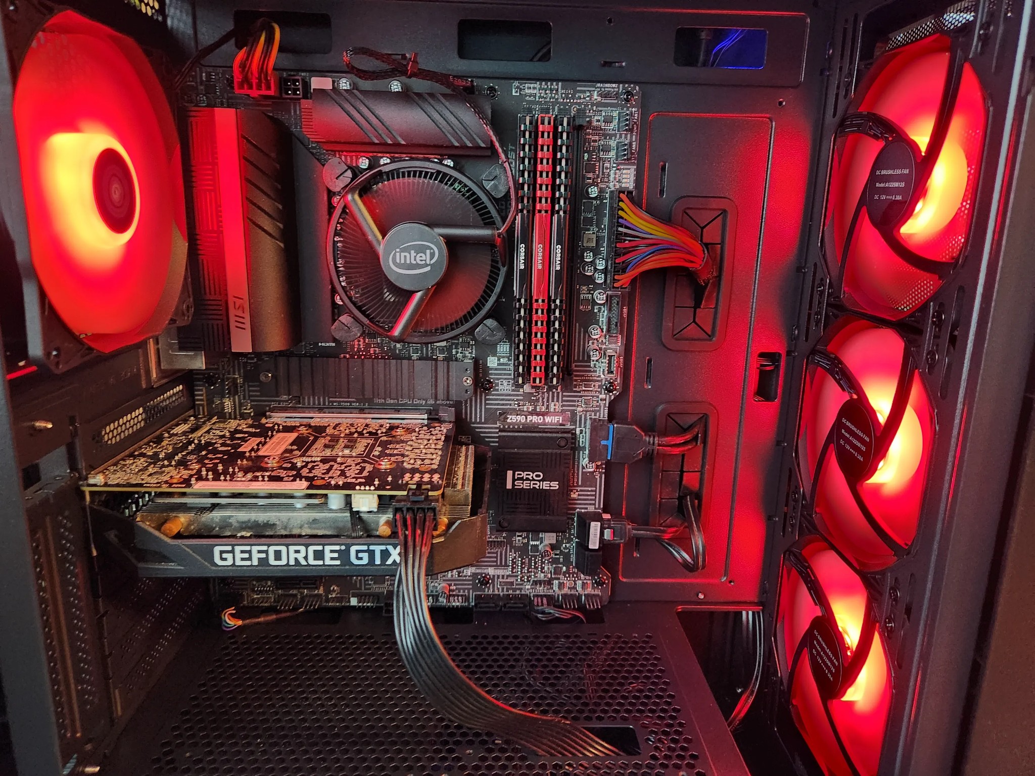 THE RED MONSTER 3 Budget 1080P gaming pc GTX 1660 super/ Intel 10105f