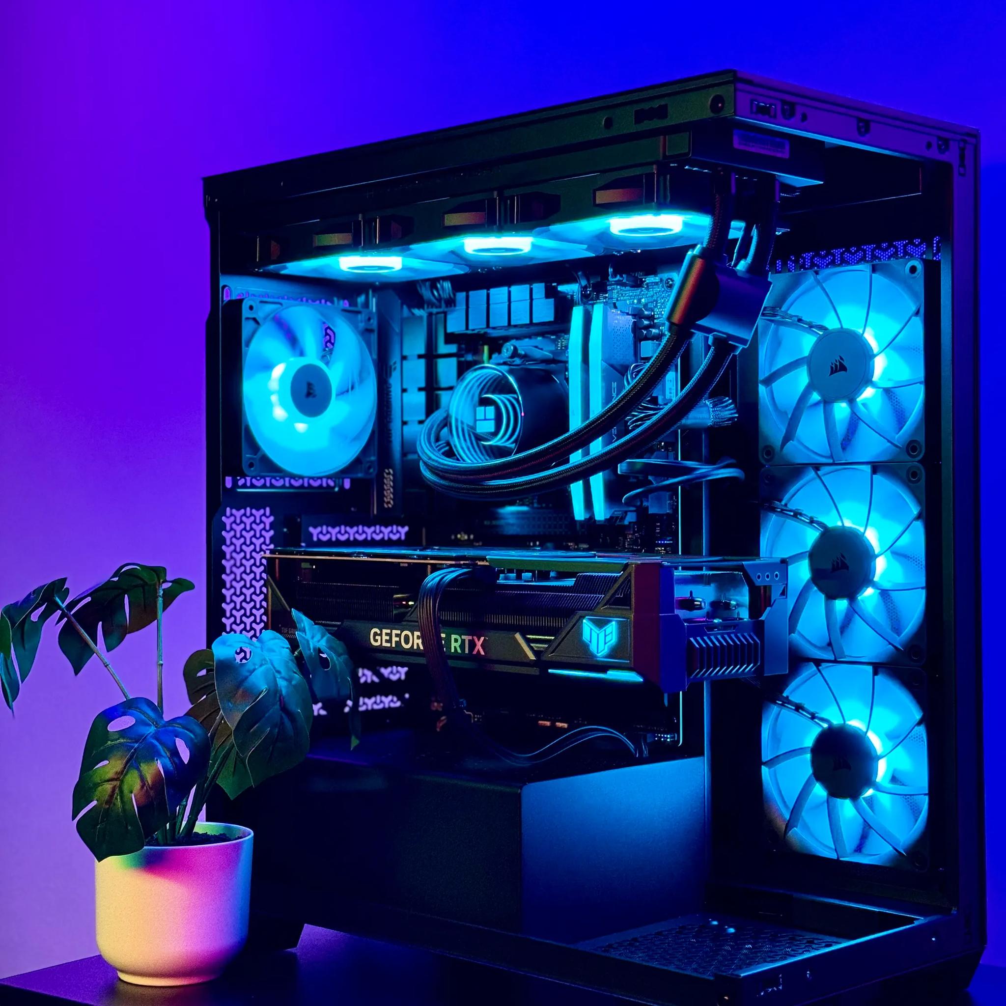 Dominator Ultra Gaming PC | Asus 4090 OC🔥 7800x3D🔥 2TB Gen4 M.2🔥 Corsair 32GB DDR5 & 1000w PSU