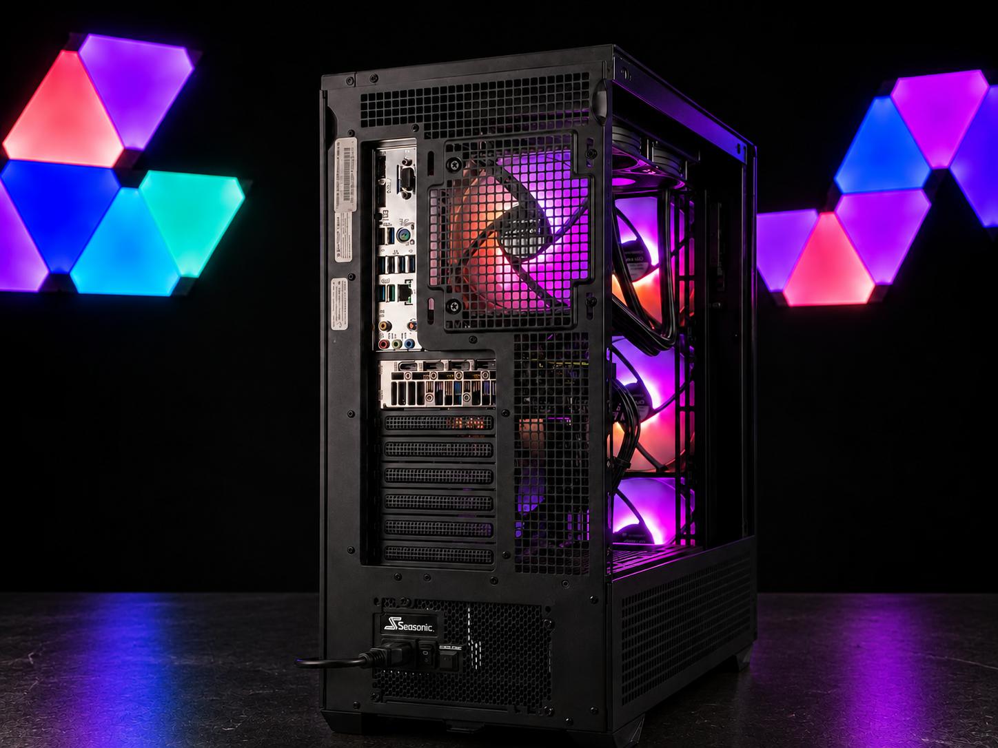 ⚫⚡CARBON Gaming PC | RTX 4070 SUPER | Ryzen 5 7600 | 32GB RAM | 1TB SSD | WiFi and BT | Free Ship