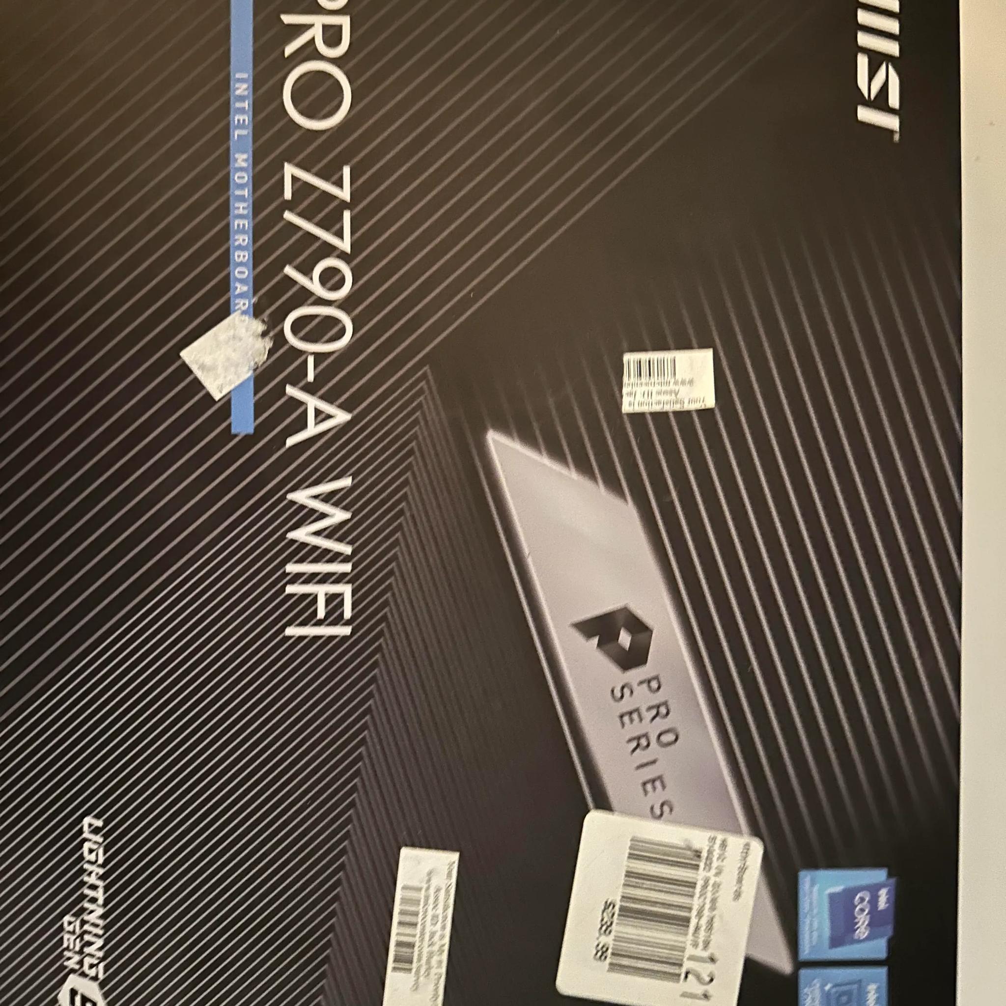 MSI Pro Z790-A Wifi with Intel i9 12900K 12th Gen