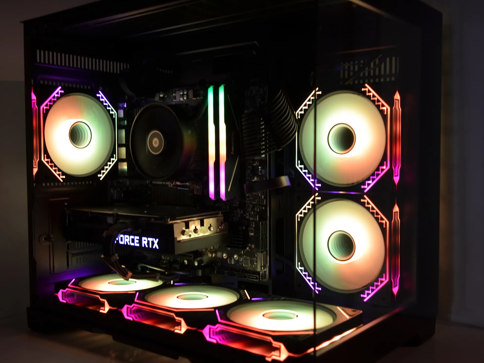 👾Dark knight⚔️ RTX 3060Ti - Ryzen 5 5500 - 1tb NVMe SSd - 16gb 3600Mhz RAM
