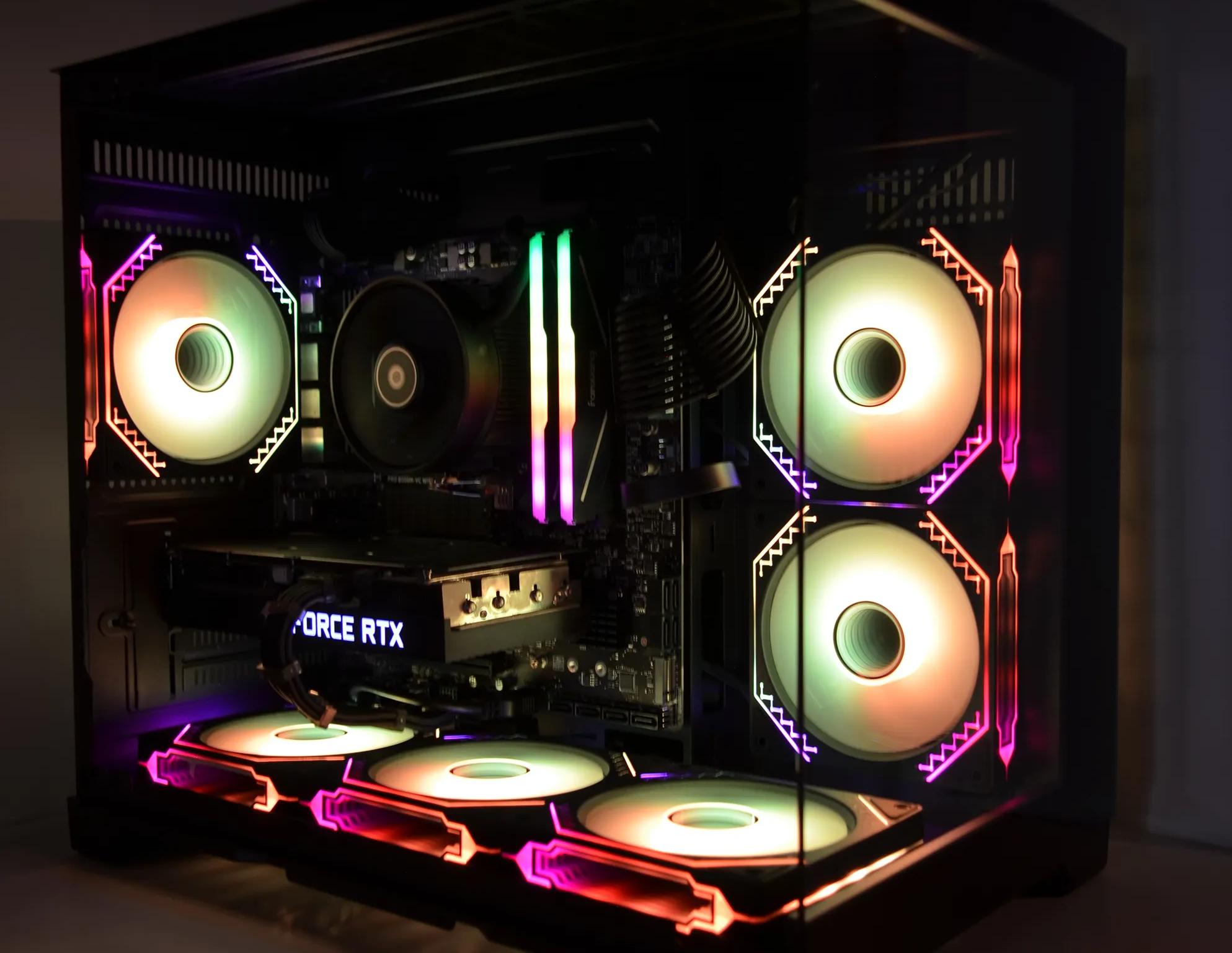 👾Dark knight⚔️ RTX 3060Ti - Ryzen 5 5500 - 1tb NVMe SSd - 16gb 3600Mhz RAM