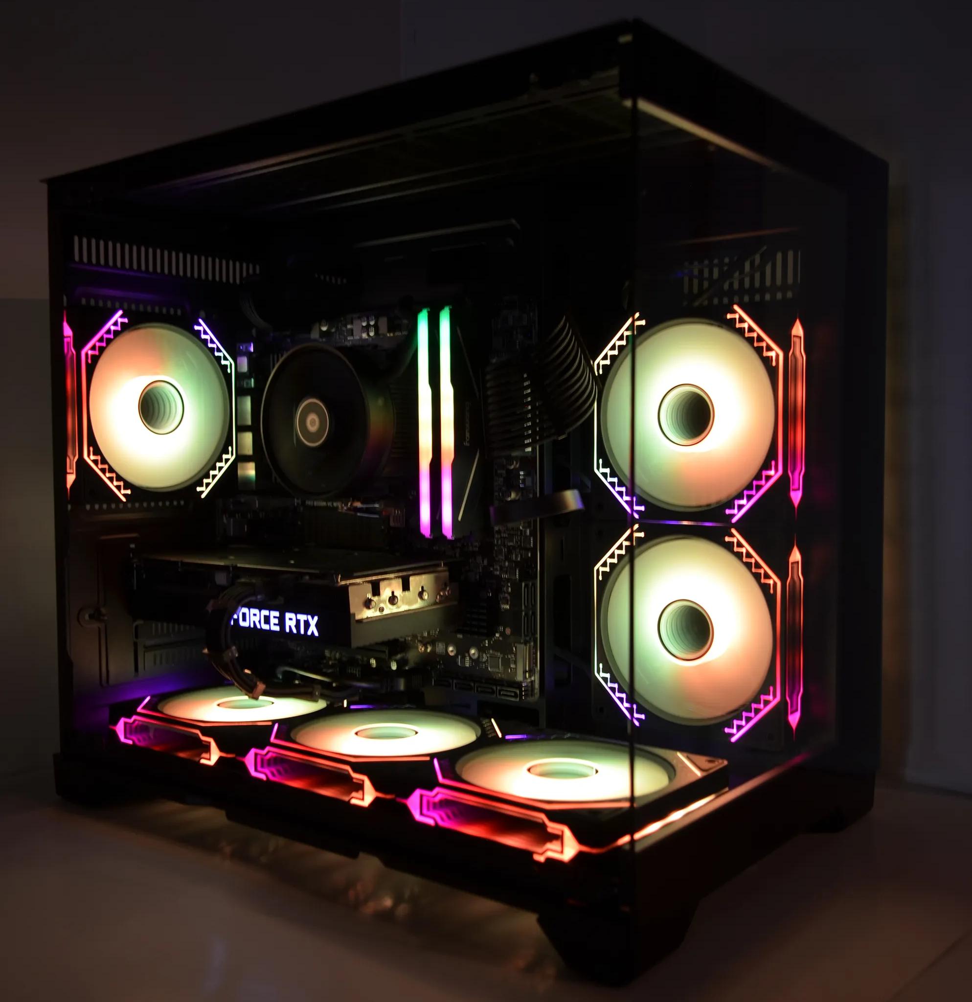 👾Dark knight⚔️ RTX 3060Ti - Ryzen 5 5500 - 1tb NVMe SSd - 16gb 3600Mhz RAM