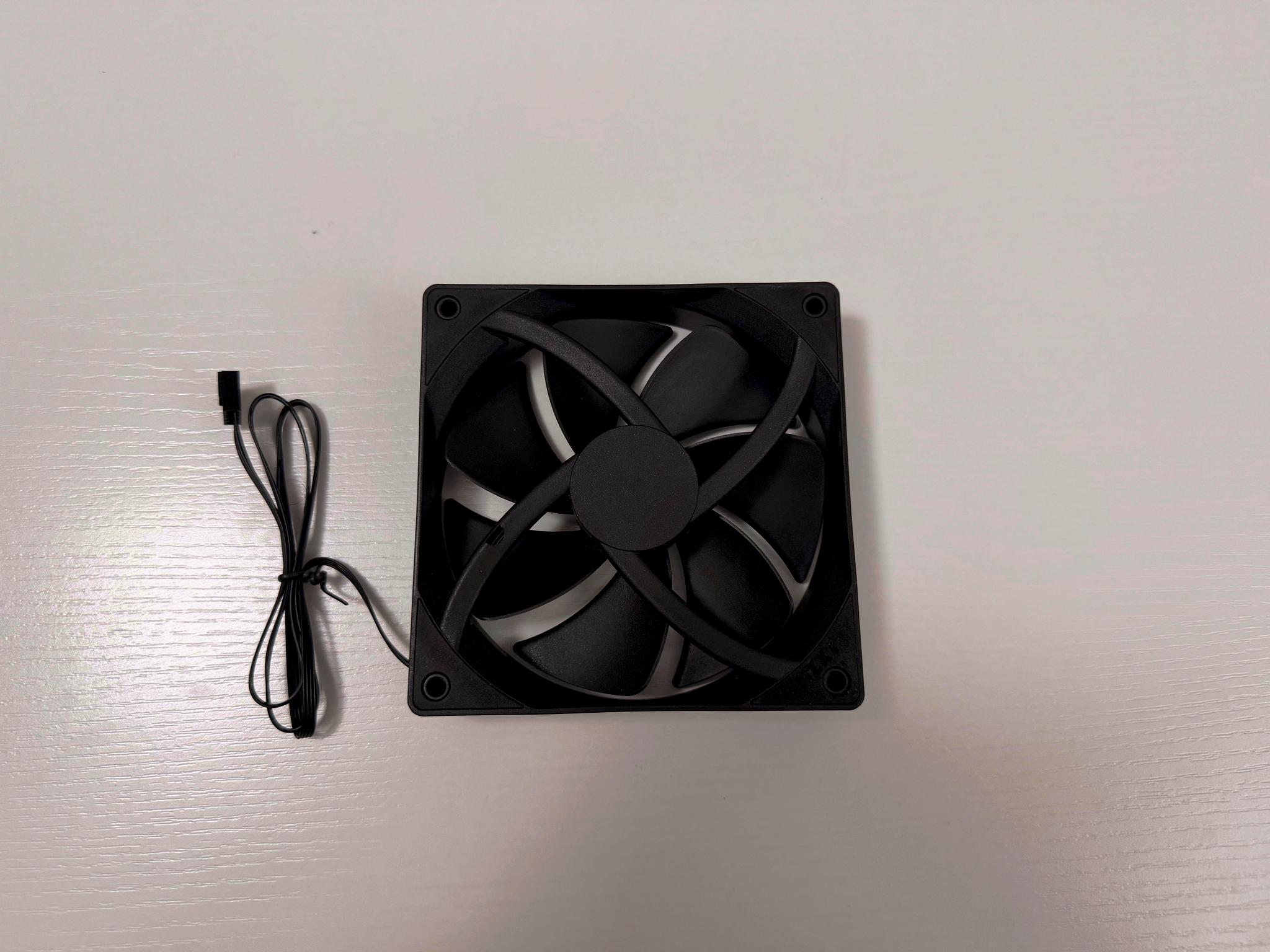 3x NZXT F120P 120mm Static Pressure PWM Case Fans