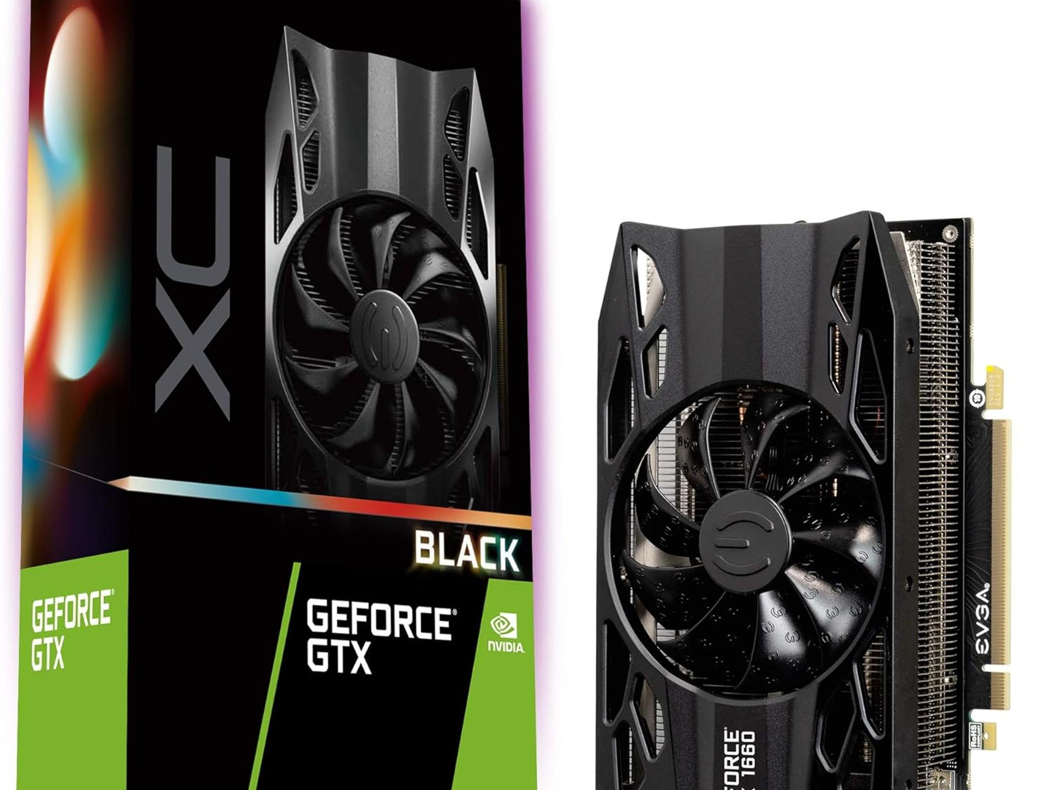 EVGA XC Gaming GeForce GTX 1660 Overclocked Single-Fan 6GB GDDR5 PCIe Graphics Card