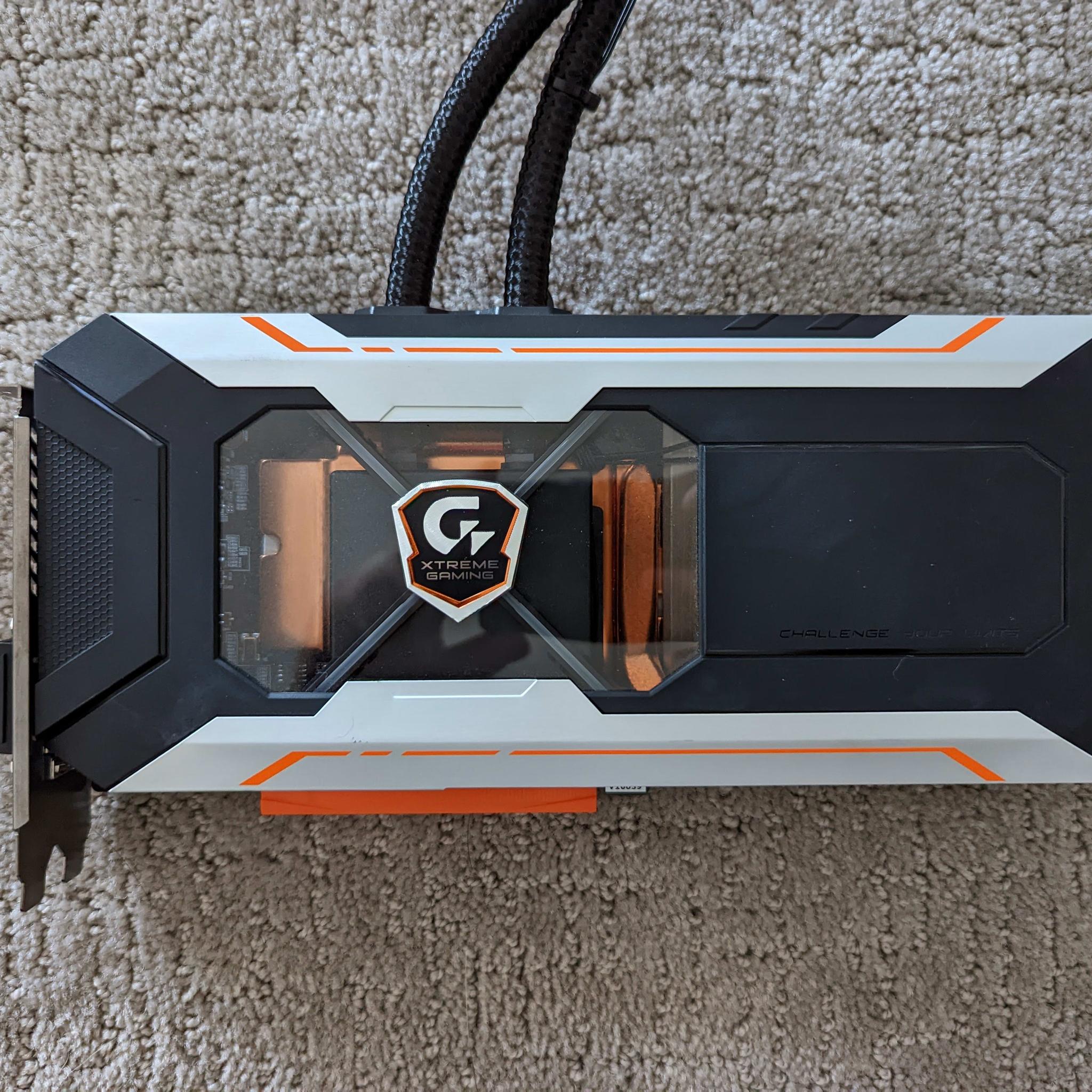 Gigabyte GeForce GTX 1080 8GB Waterforce GPU for $150