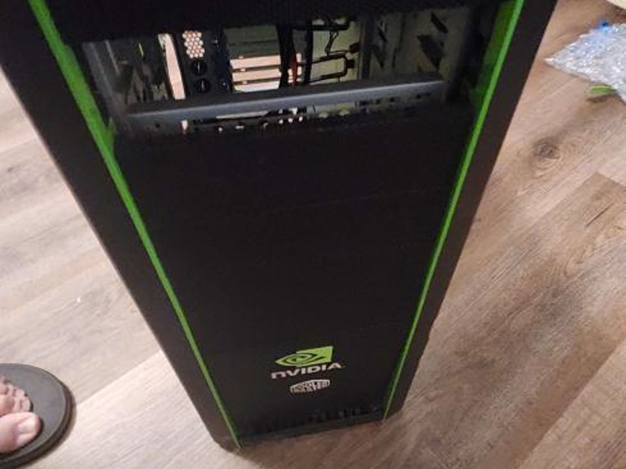 a old school nvidia edition cooler master case