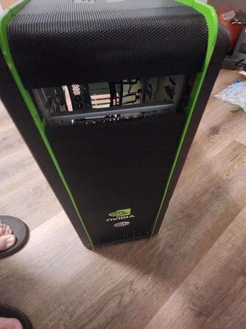a old school nvidia edition cooler master case
