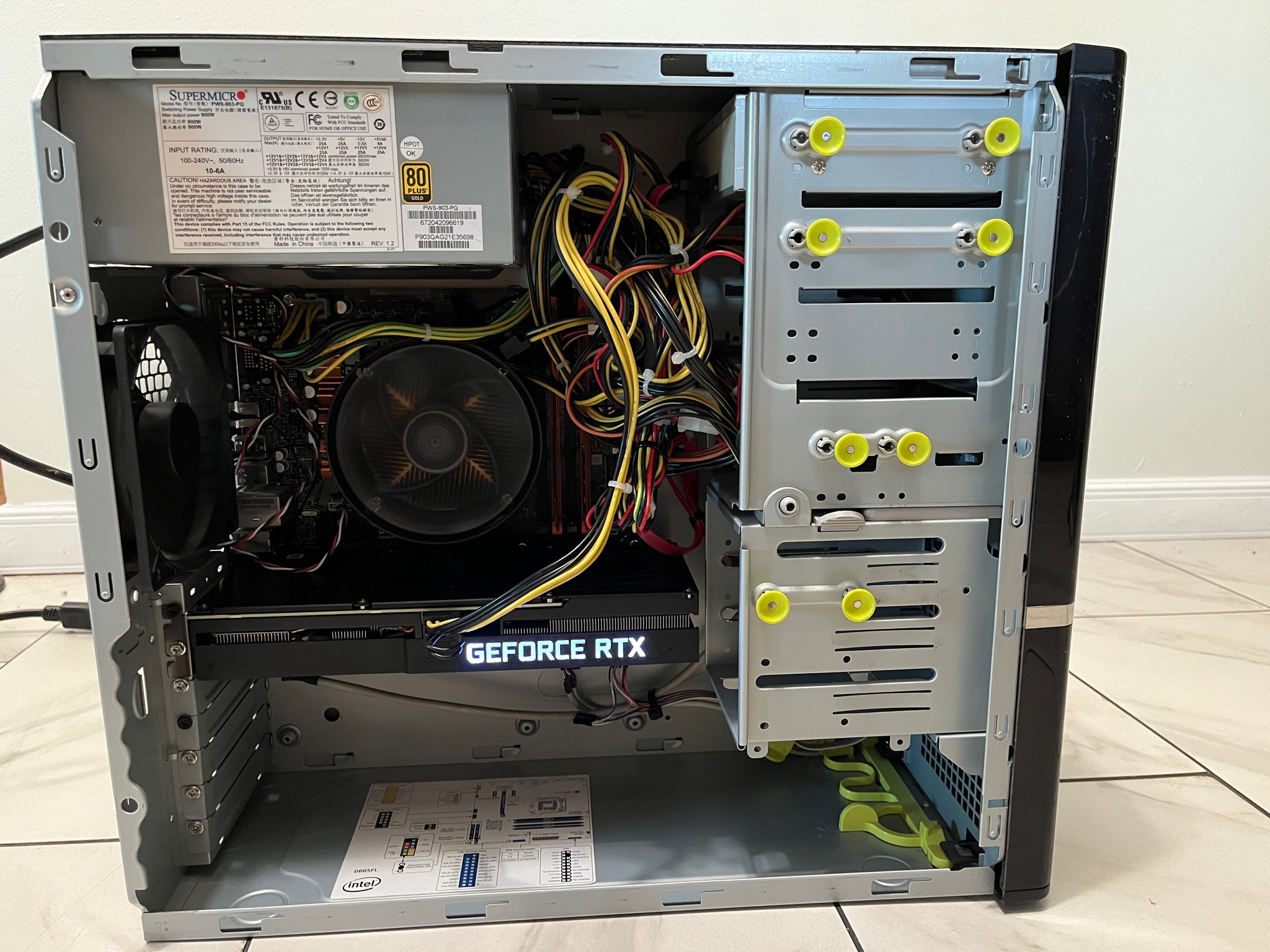 NVIDIA RTX 3070, Intel Core i7-9700f, 16GB RAM, 1TB SSD - High FPS Sleeper Gaming PC w/ Wi-Fi & BT