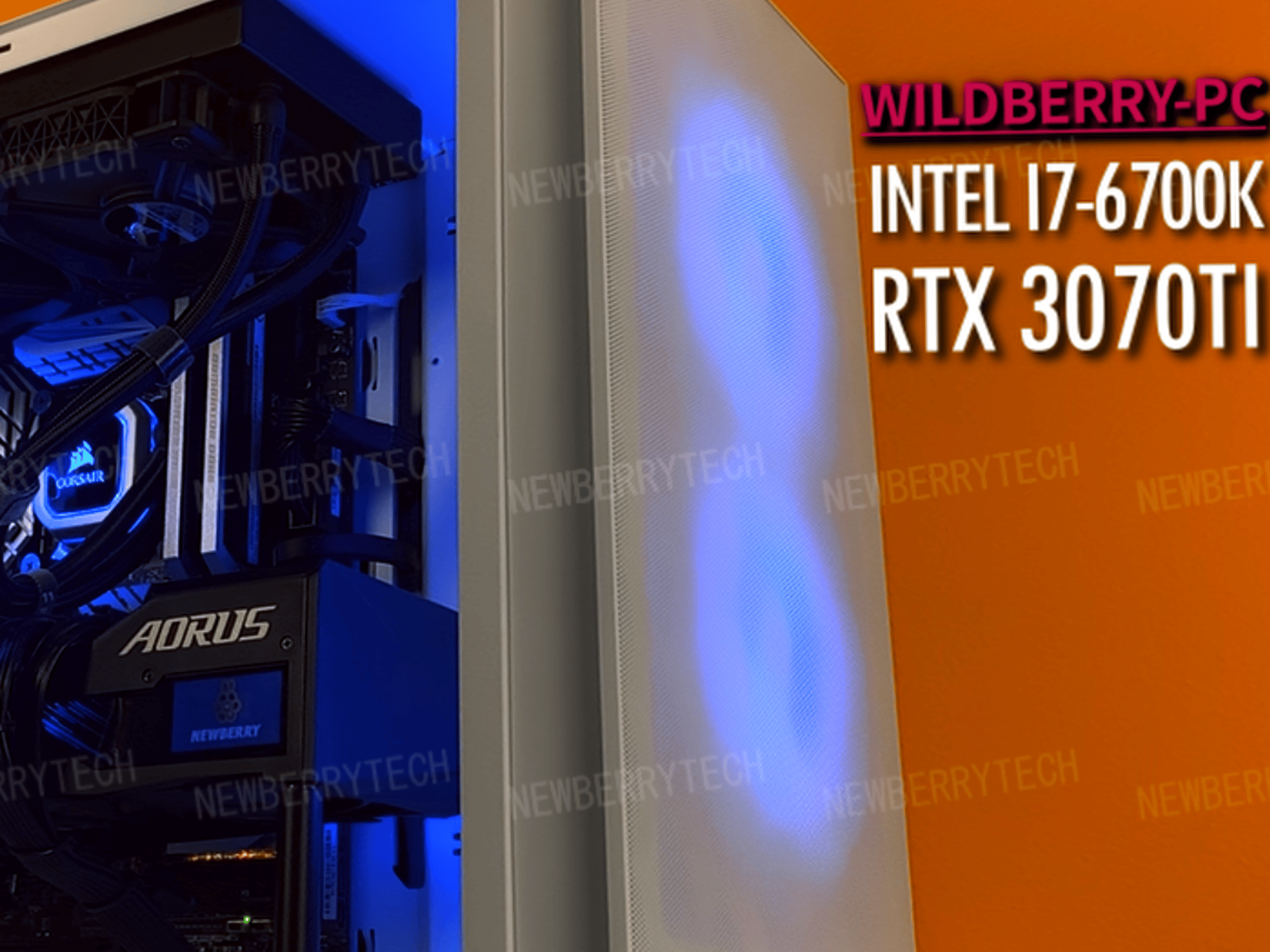 🎮1440P GAMING PERF. IN VIDEO |🫐Gaming PC | i7-6700K & RTX 3070 Ti