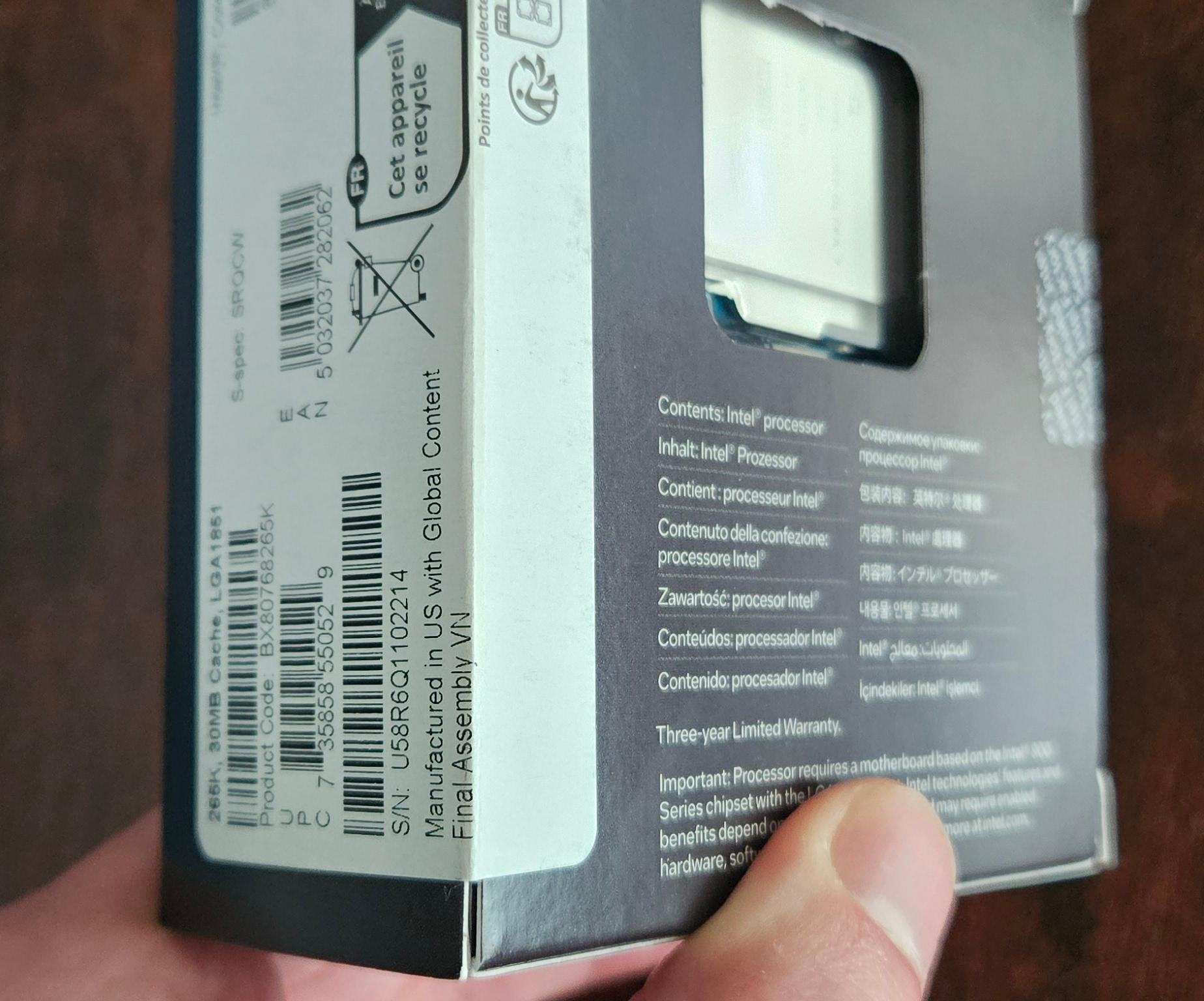 Intel Core Ultra 7 265K - Image 3