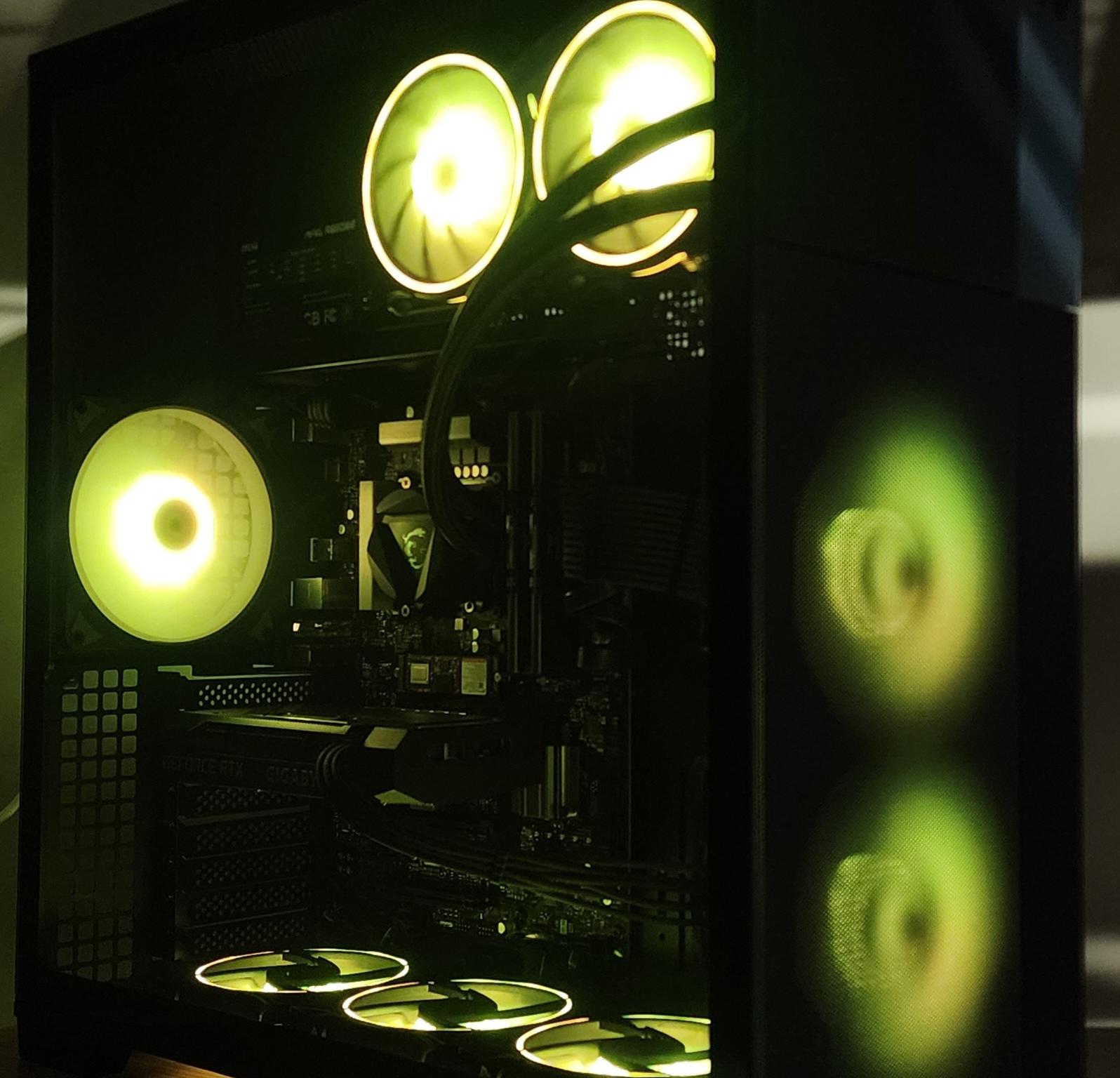 Gaming PC i7-11700KF 32GB RAM 1TB SSD RTX 3060 Ti 8GB Windows 11 Computer