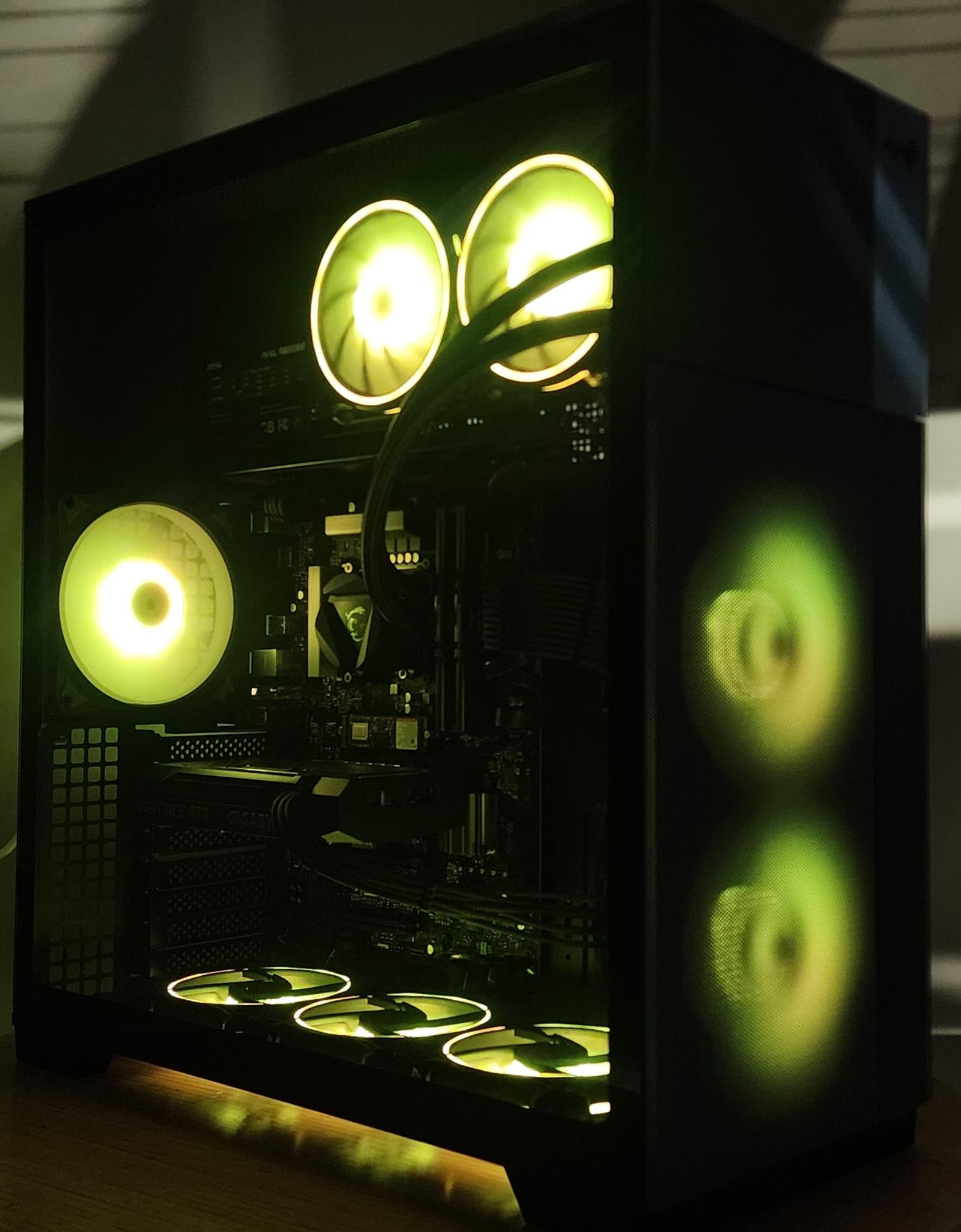 Gaming PC i7-11700KF 32GB RAM 1TB SSD RTX 3060 Ti 8GB Windows 11 Computer