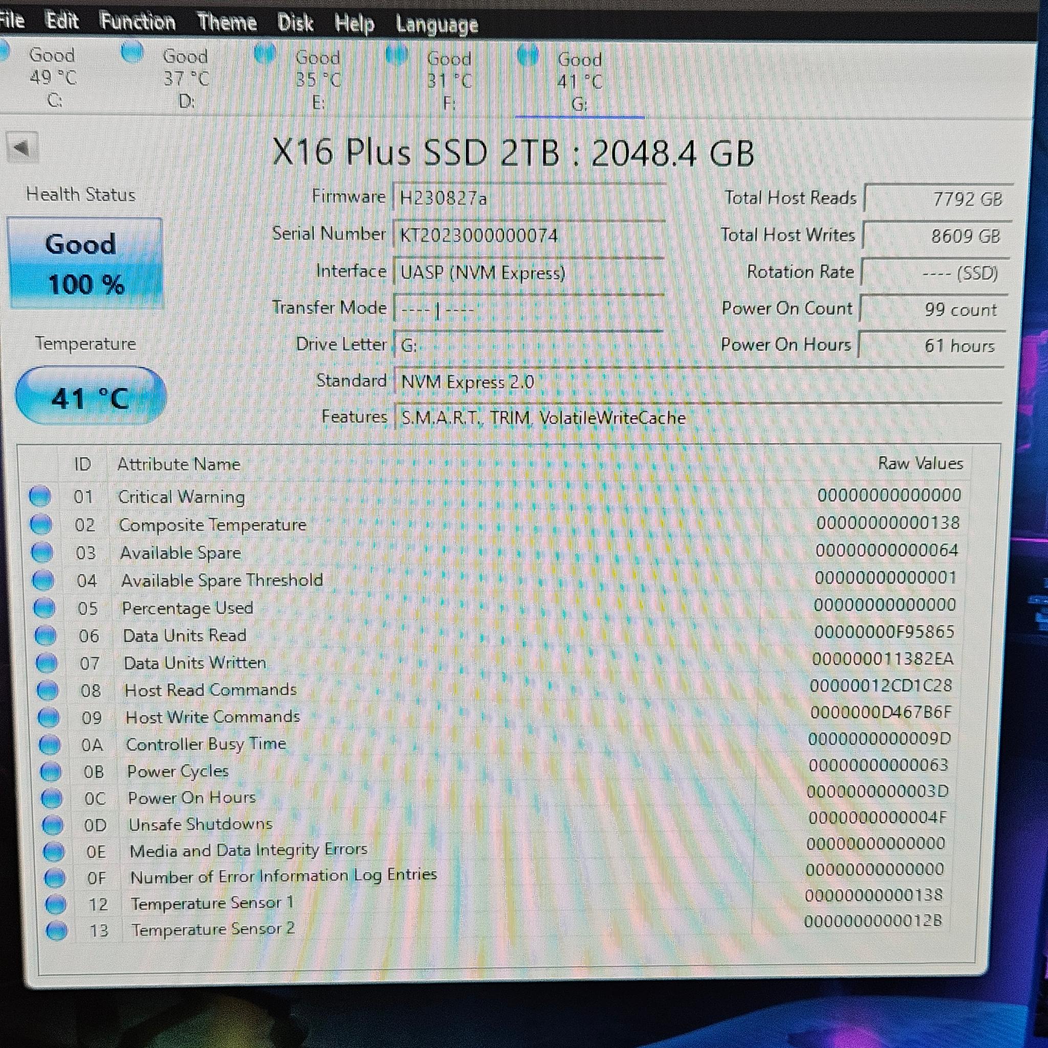 Kootion X 16 Plus 2TB NVME SSD with Heatsink