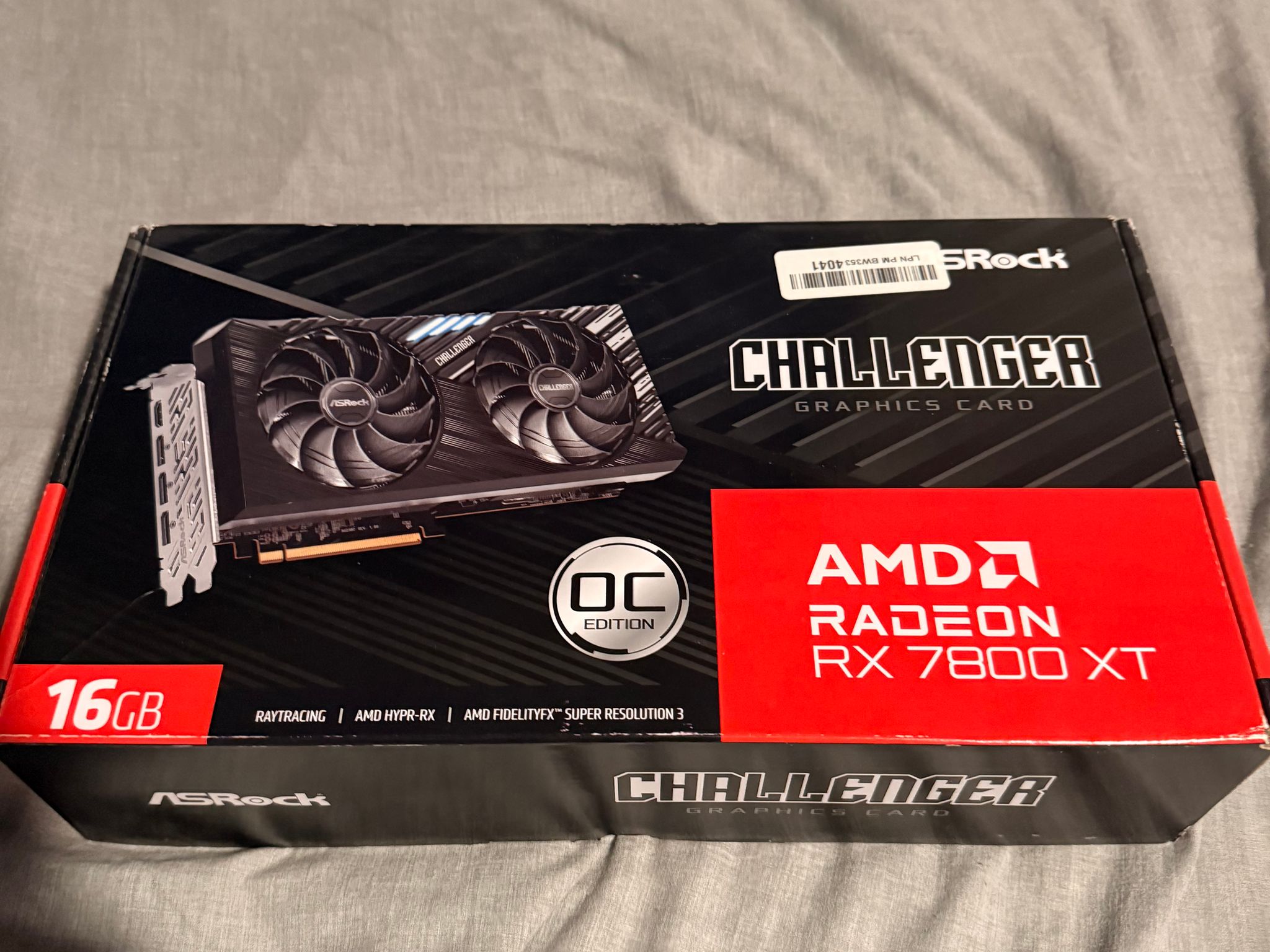 ASRock Challenger OC Radeon RX 7800 XT