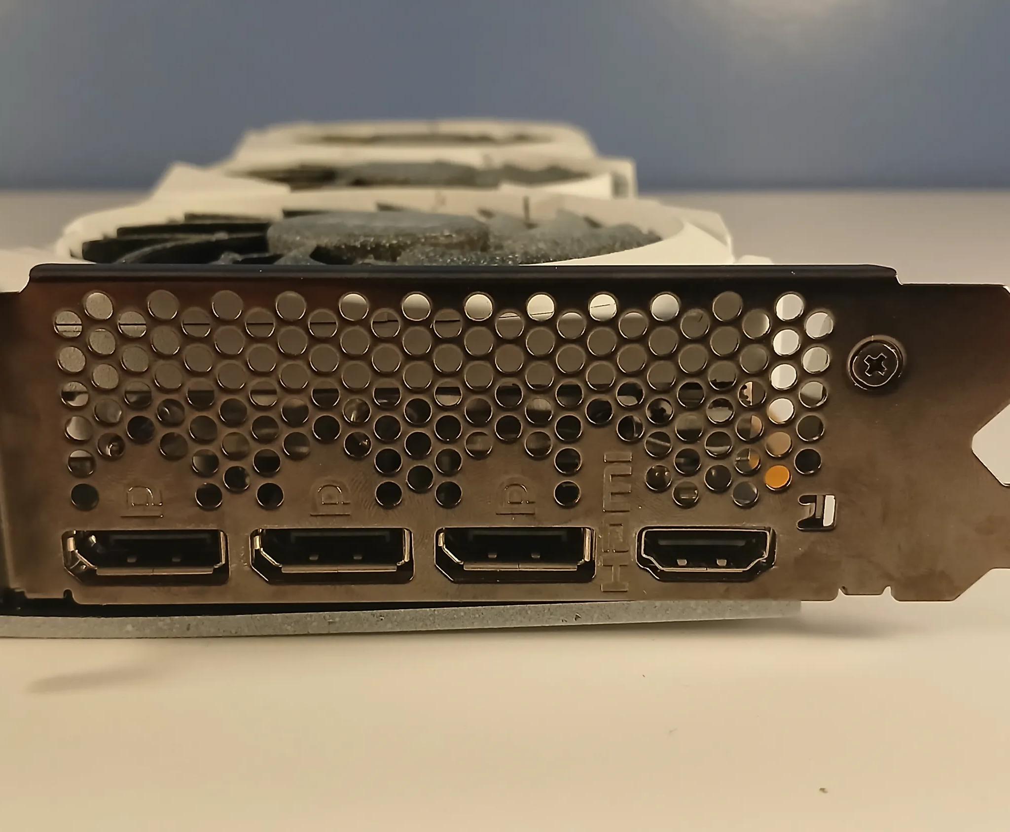 White RTX 3060 12 Gb MSI VENTUS OC 3X Fan