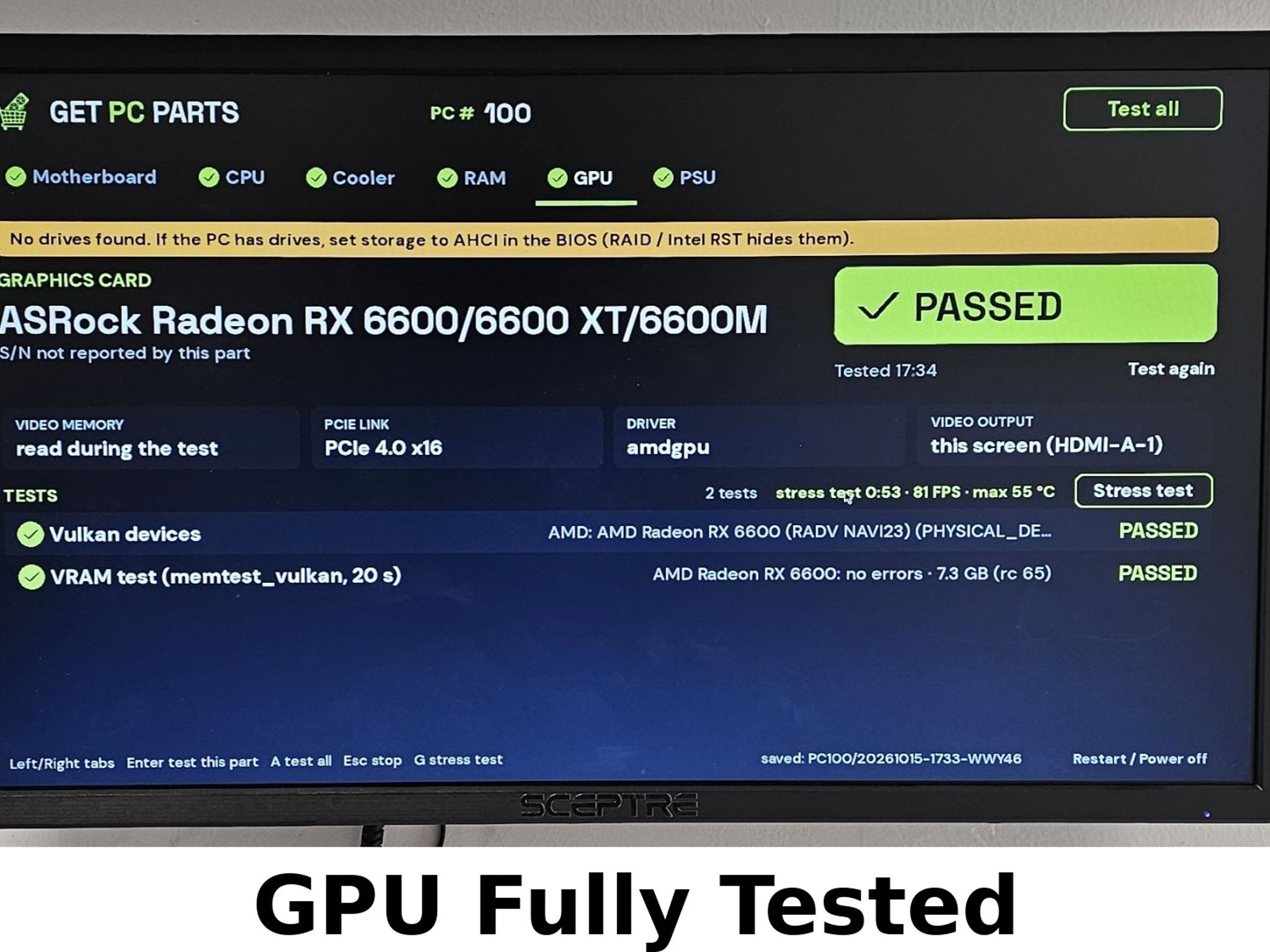 RX 6600 ASRock Challenger 8GB