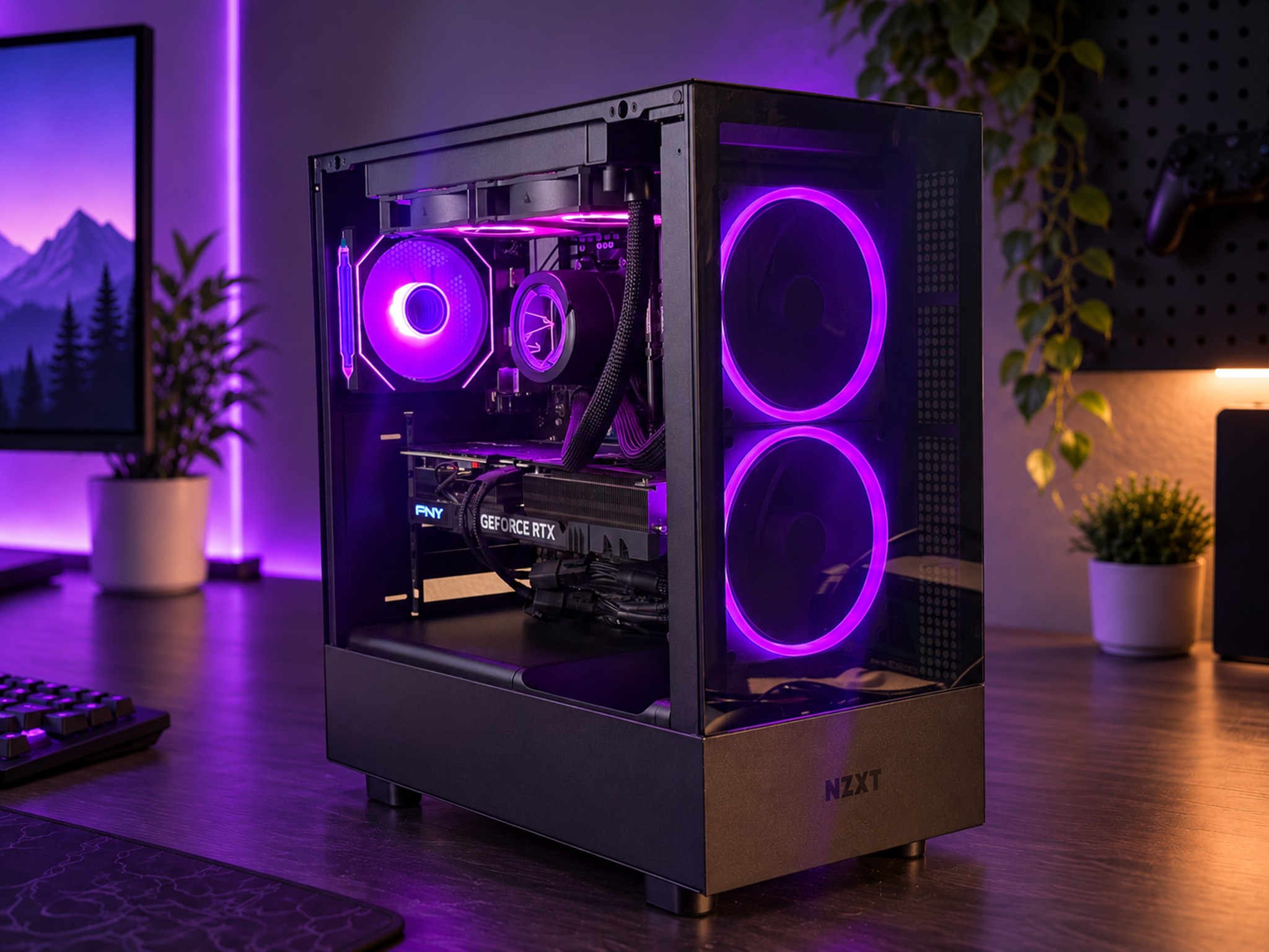 🔮ELEMENT GAMING PC | RTX 4070 Ti | Ryzen 7 5800x | 32GB RAM | 1TB NVME | WiFi & BT | FREE SHIPPING