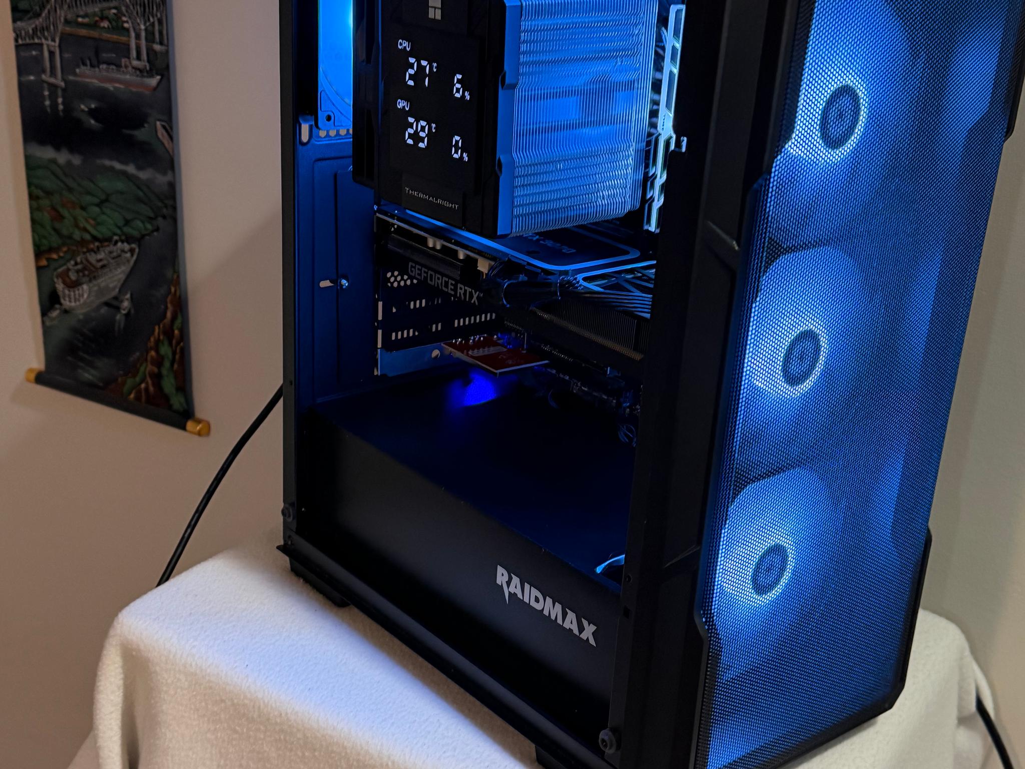 Awesome i5 14400F, 32GB DDR4 Memory, Nvidia RTX 3070 8GB, 1 TB M.2 Storage Gaming System
