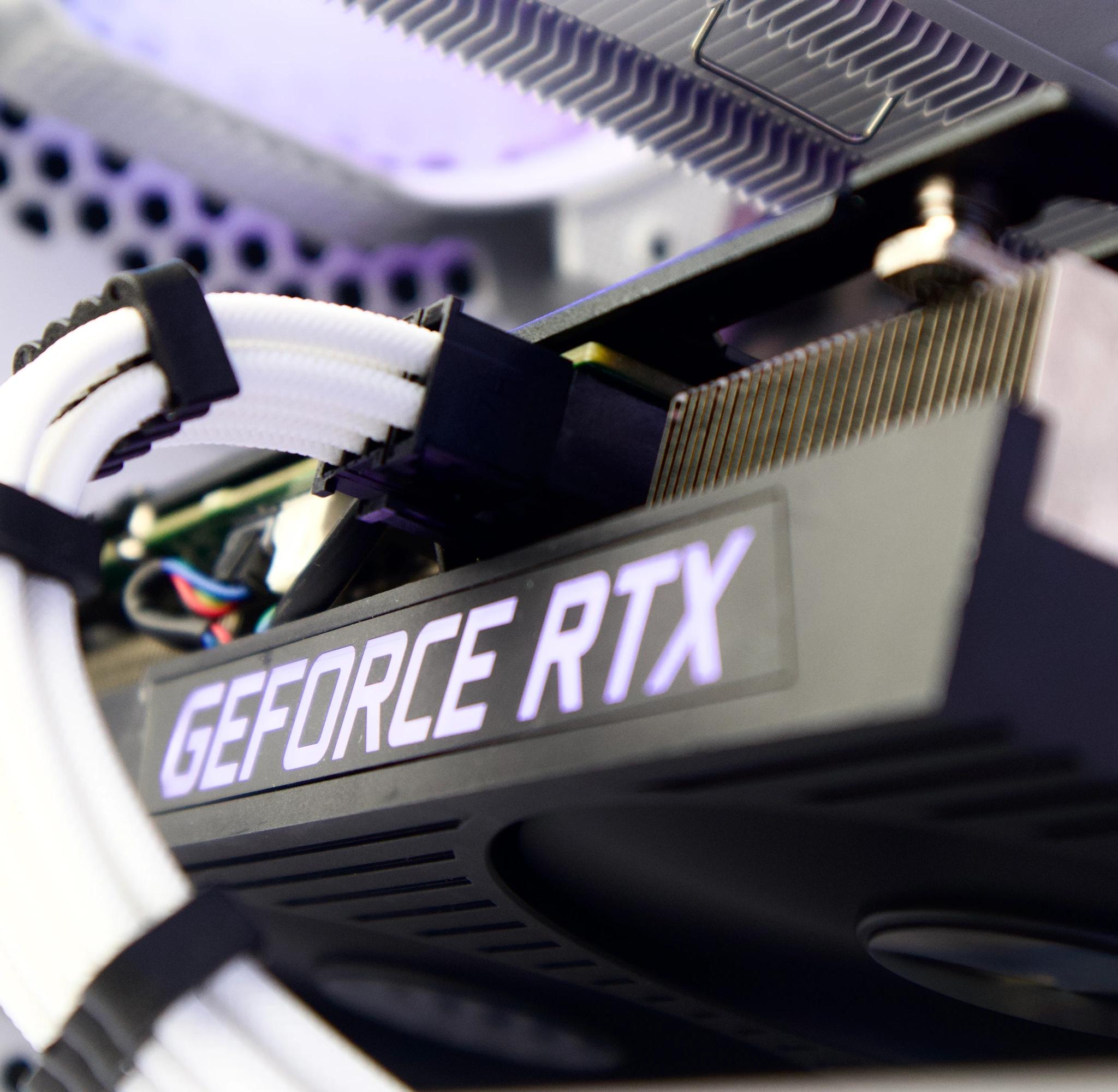 💜🤍💜 RTX 3060 Ti ⚪ Ryzen 5 3600 🟣 16GB RAM ⚪ 1TB NVMe