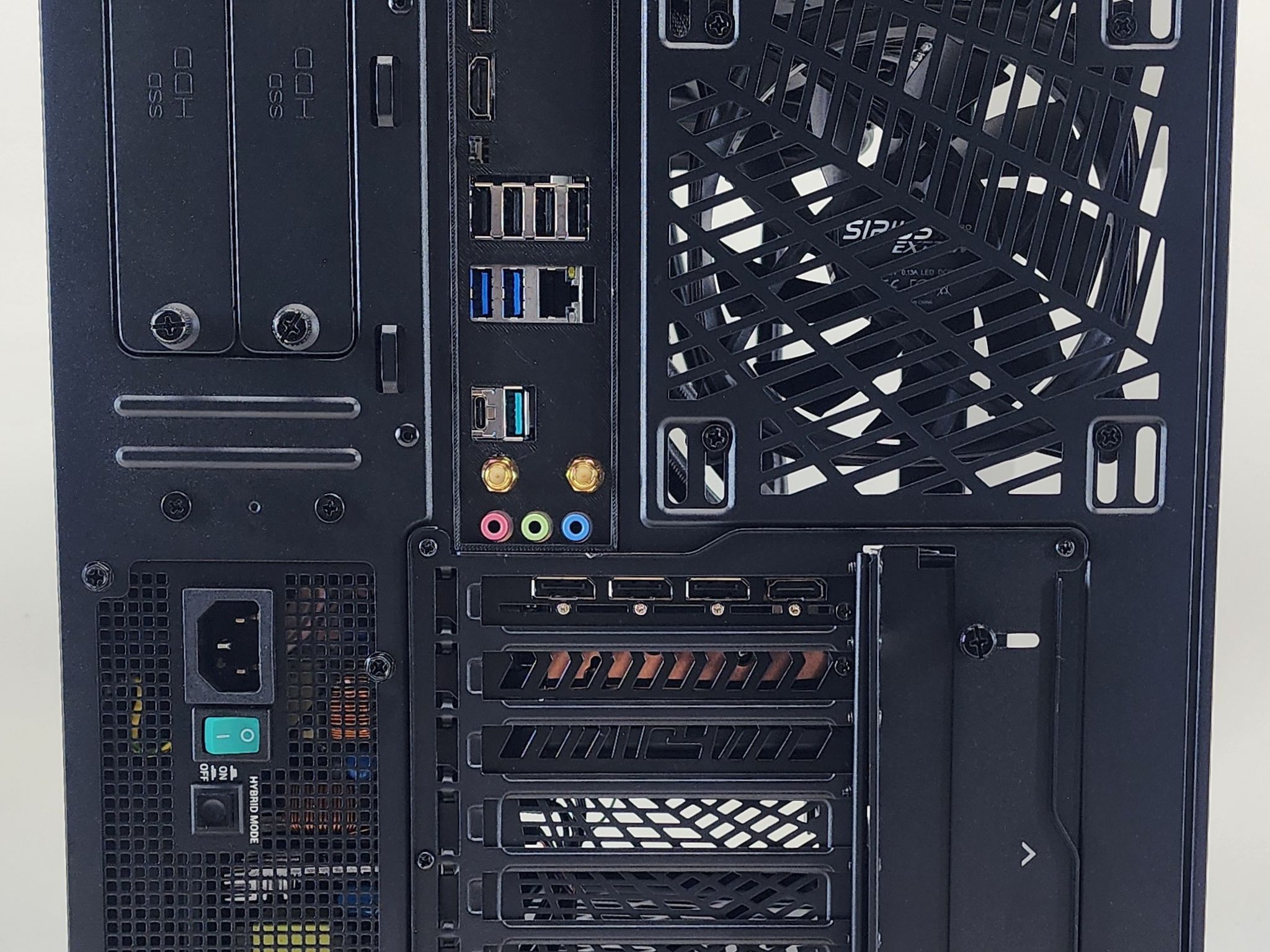Gaming PC Ryzen 9 9900X 48GB RAM 2TB SSD RX 7900 XTX 24GB Windows 11 Computer