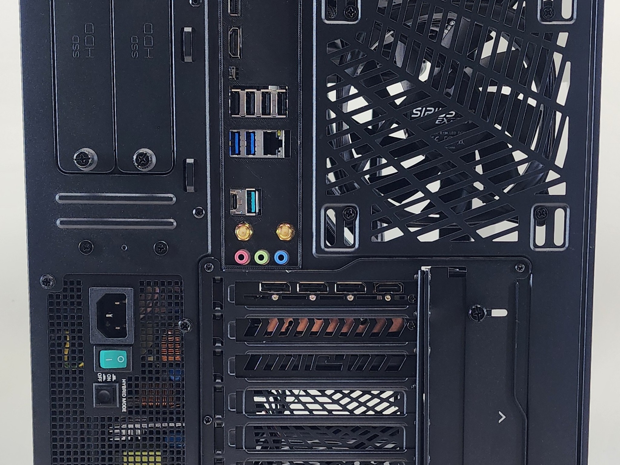 Gaming PC Ryzen 9 9900X 48GB RAM 2TB SSD RX 7900 XTX 24GB Windows 11 Computer