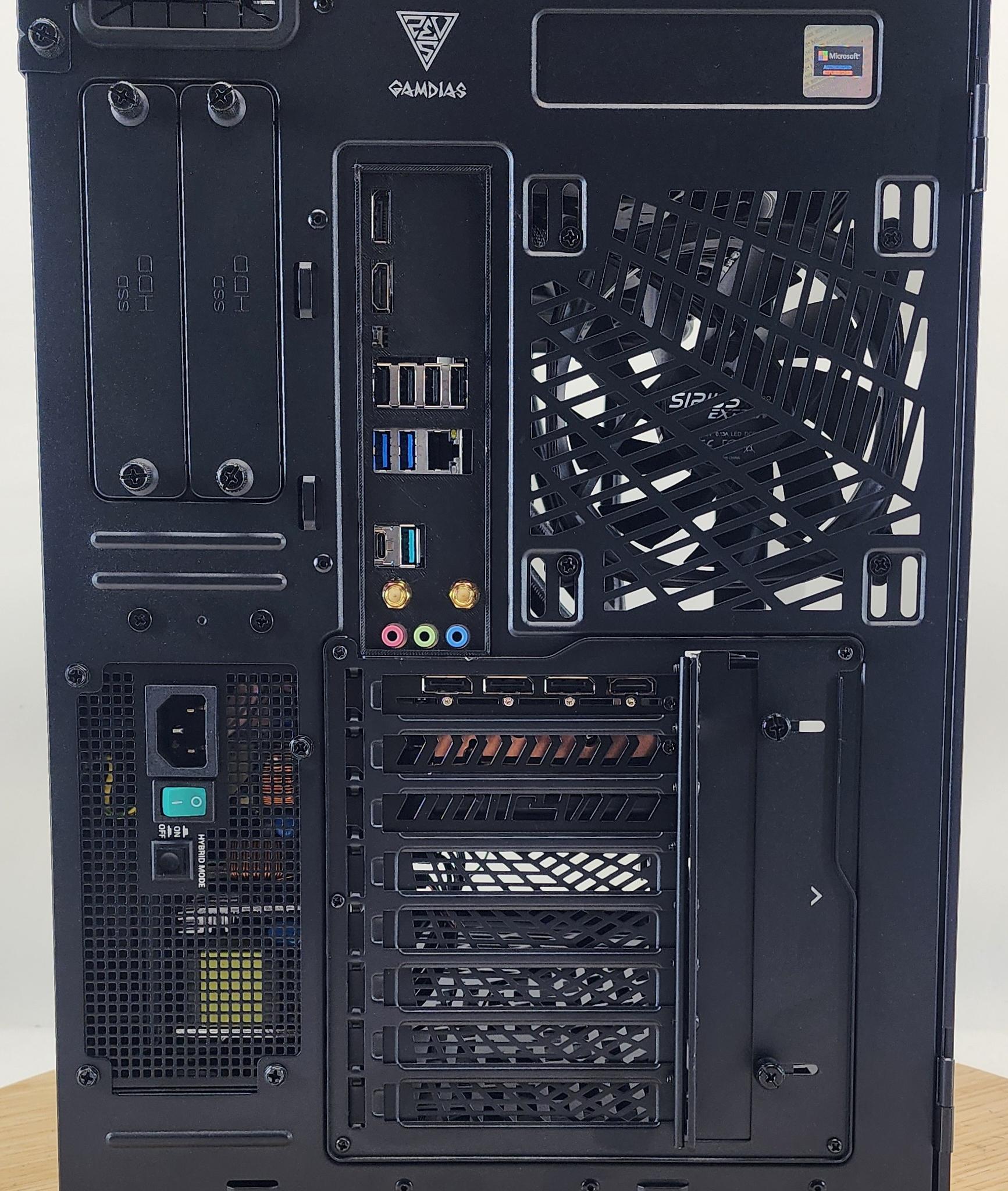 Gaming PC Ryzen 9 9900X 48GB RAM 2TB SSD RX 7900 XTX 24GB Windows 11 Computer