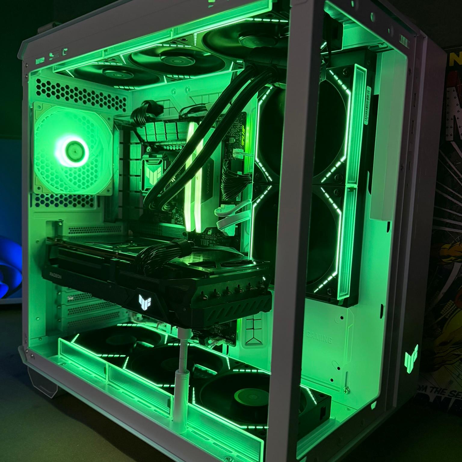 "ARCTIC TUF" 1440P BEAST | RX 6700XT 12GB - Intel i5 13400F | 32GB DDR5 | 2TB Storage | WIFI