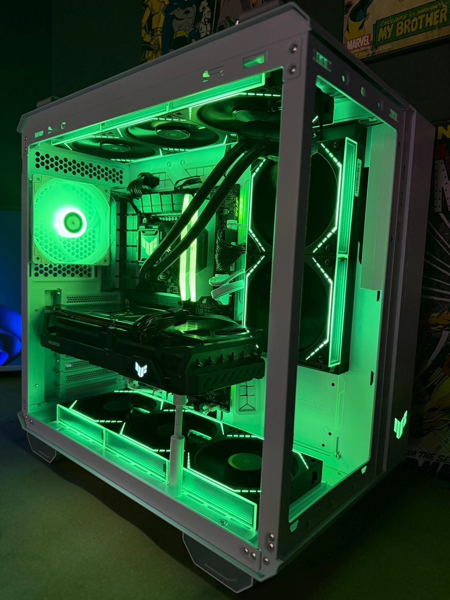 "ARCTIC TUF" 1440P BEAST | RX 6700XT 12GB - Intel i5 13400F | 32GB DDR5 | 2TB Storage | WIFI