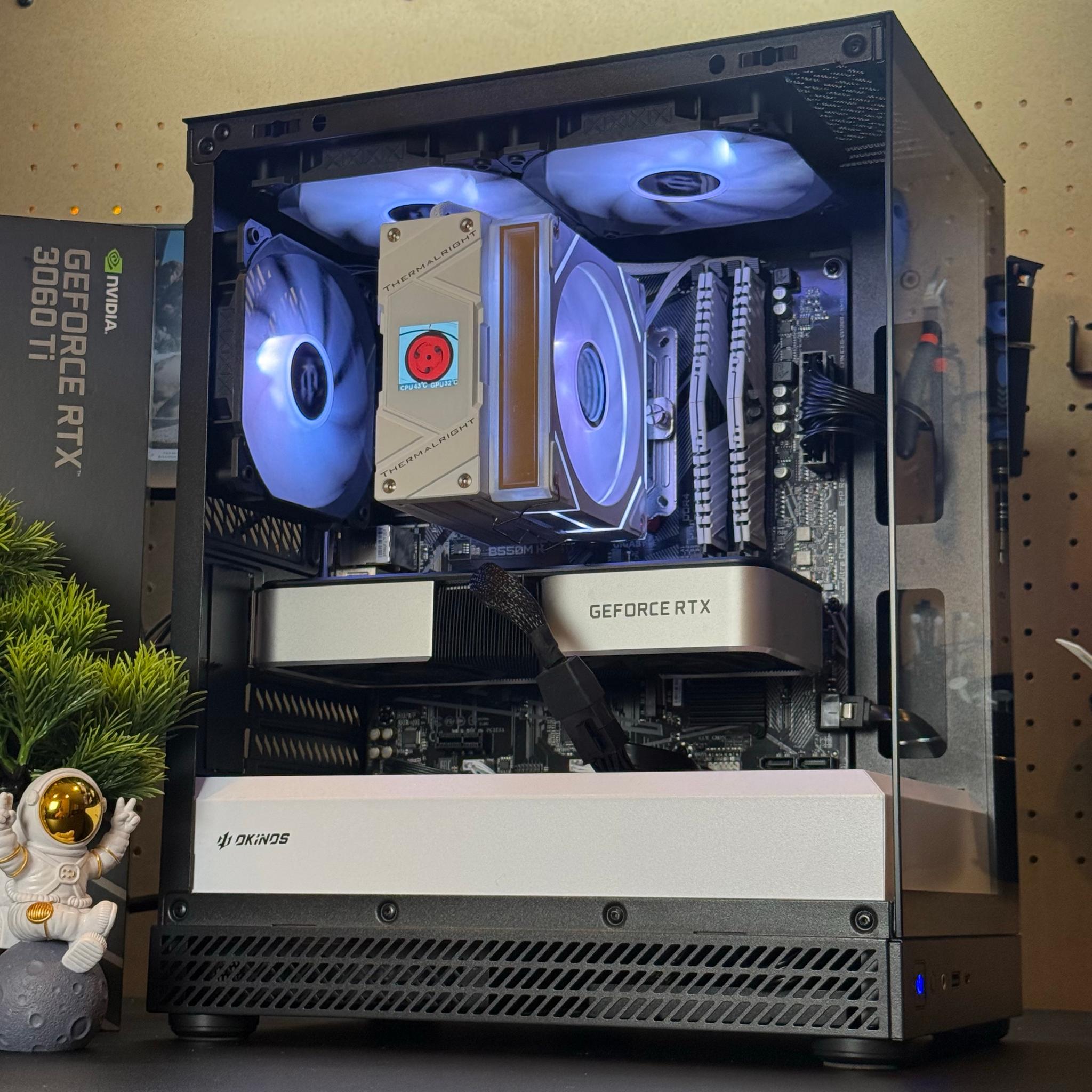 Pristine Gaming PC | RTX 3060 Ti | Ryzen 5 5500 | 16GB RAM | 1TB | Windows 11