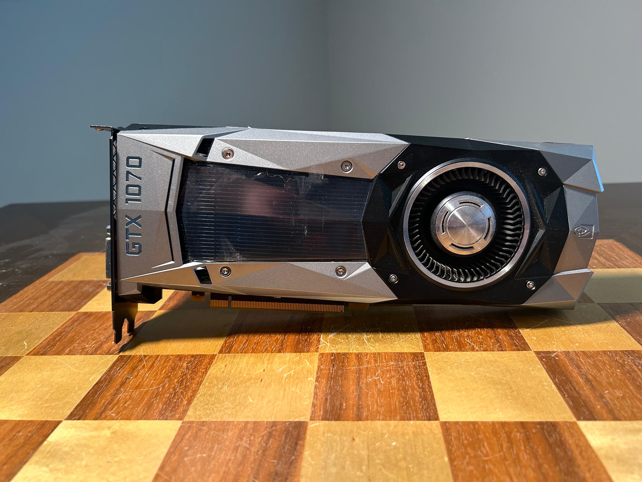 Nvidia GTX 1070 Founder's Edition Cards