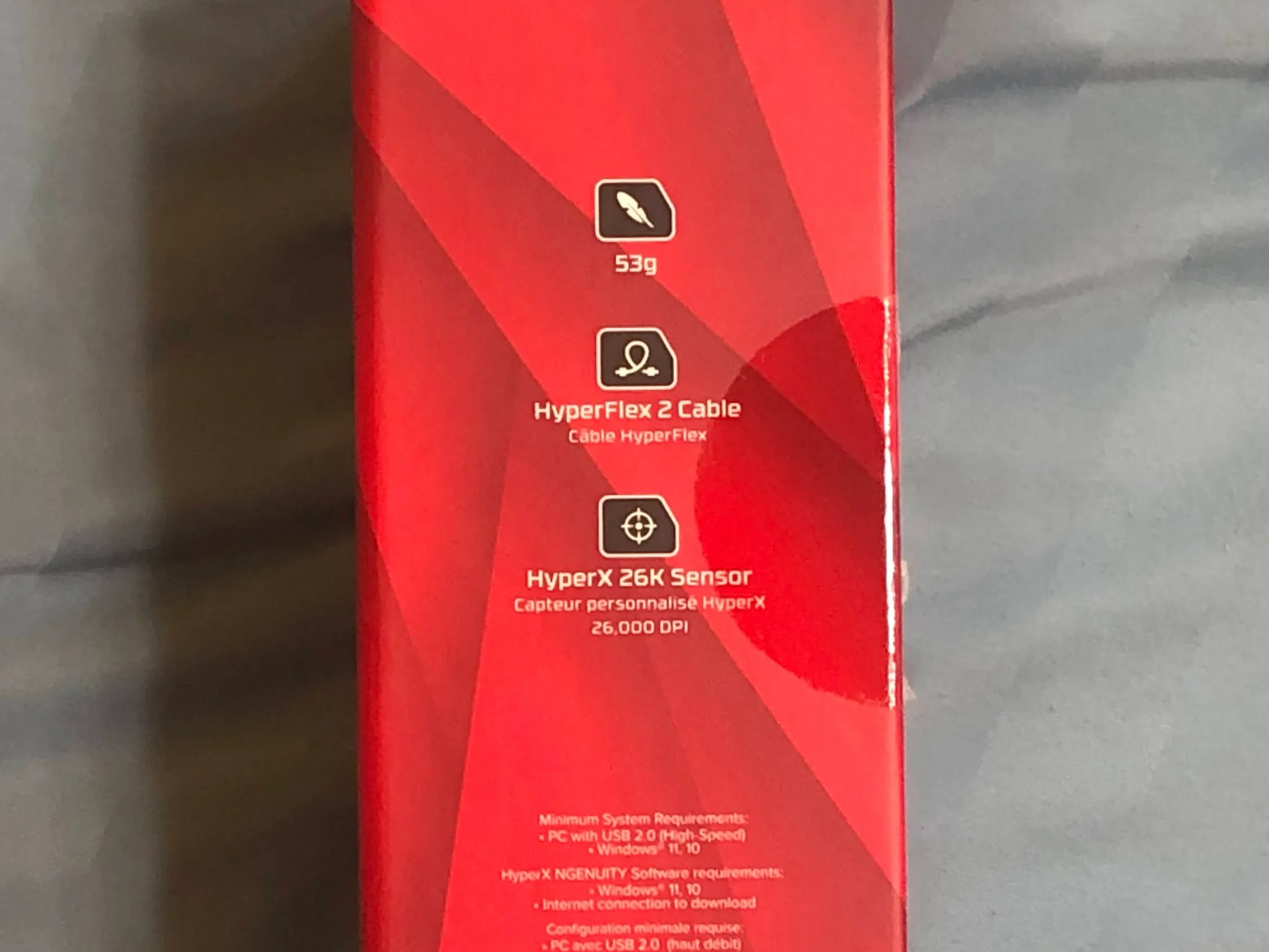 HyperX PulseFire Haste 2 White Wired Gaming Mouse